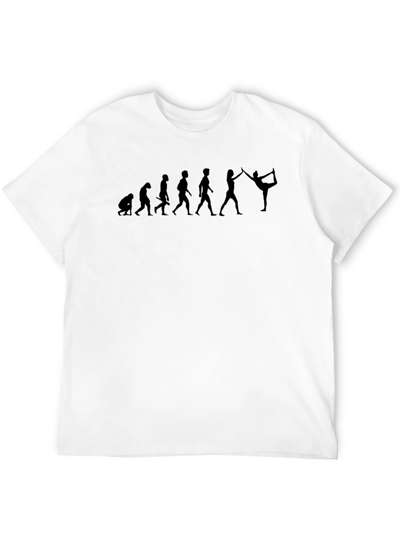 Yoga Evolution Black T-Shirt