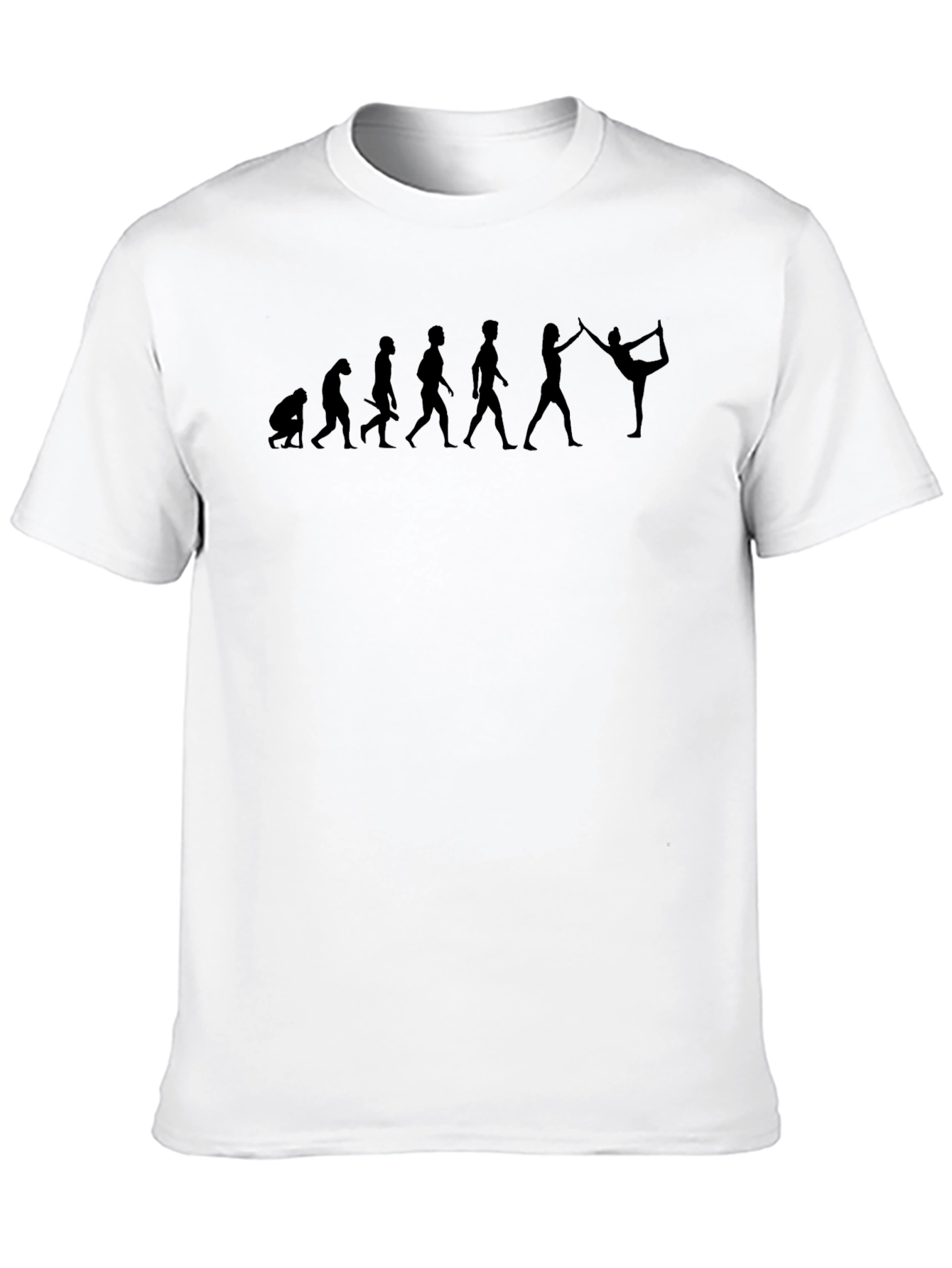 Yoga Evolution Black T-Shirt