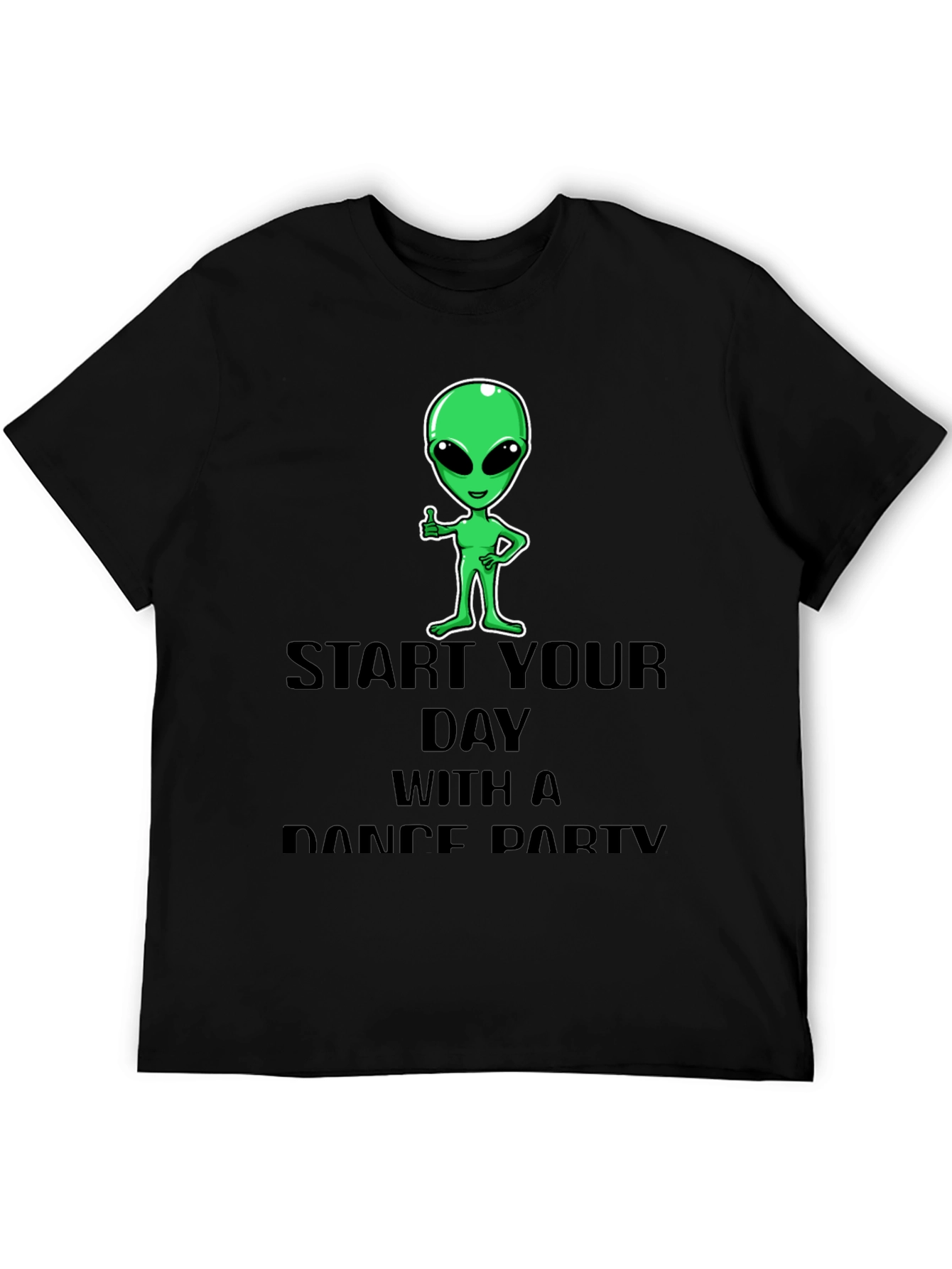 Alien Dance Party T-Shirt - Start Your Day Right!