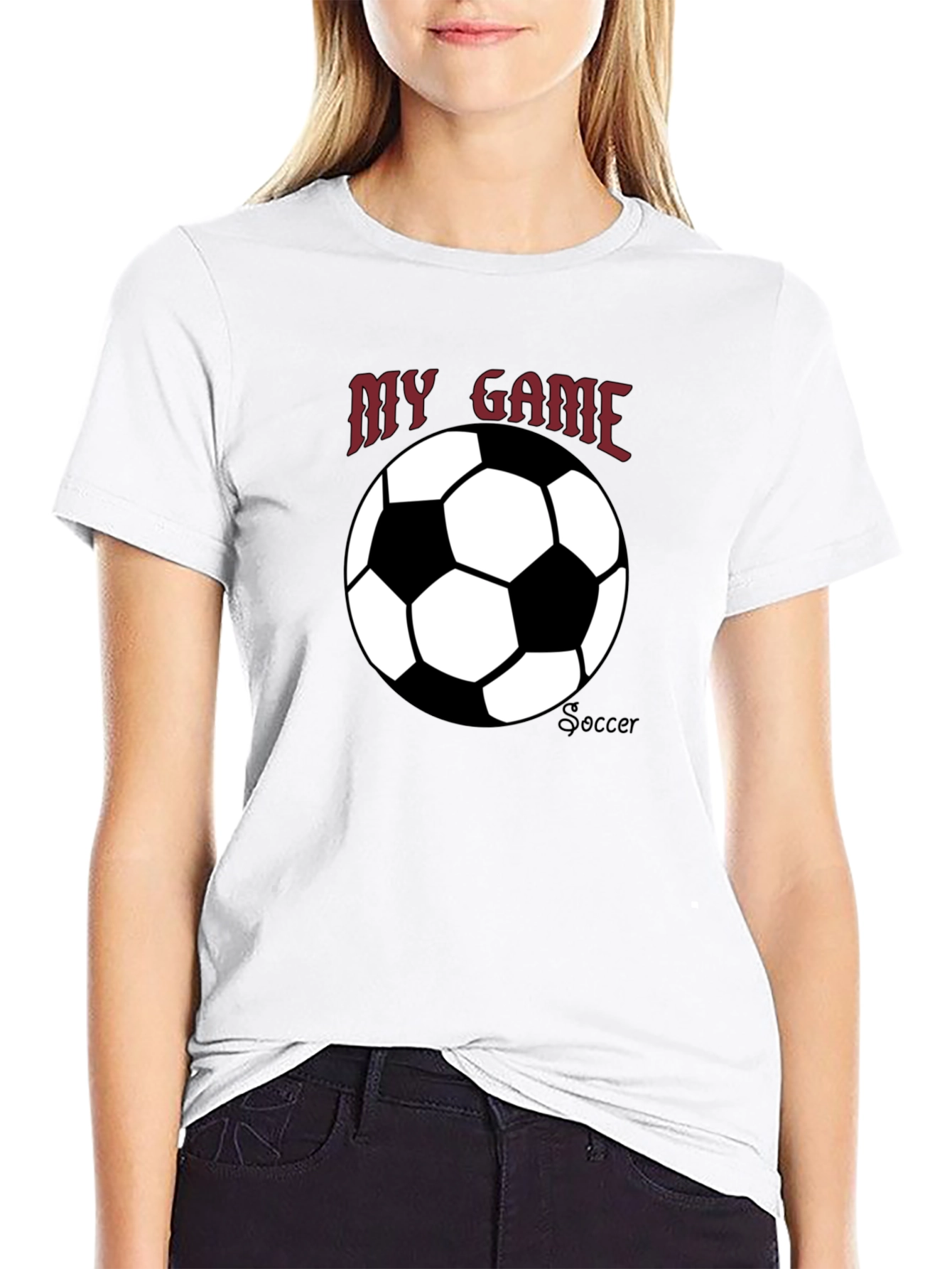 My Game Soccer Ball Graphic T-Shirt