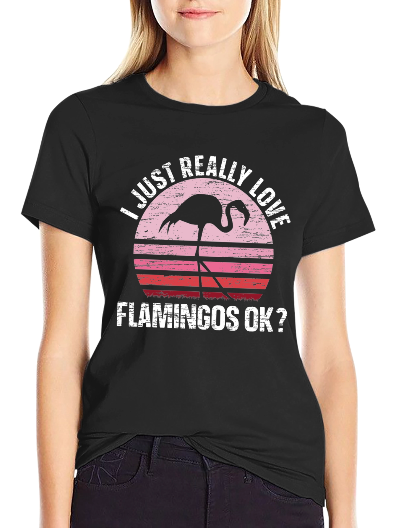 I Love Flamingos T-Shirt
