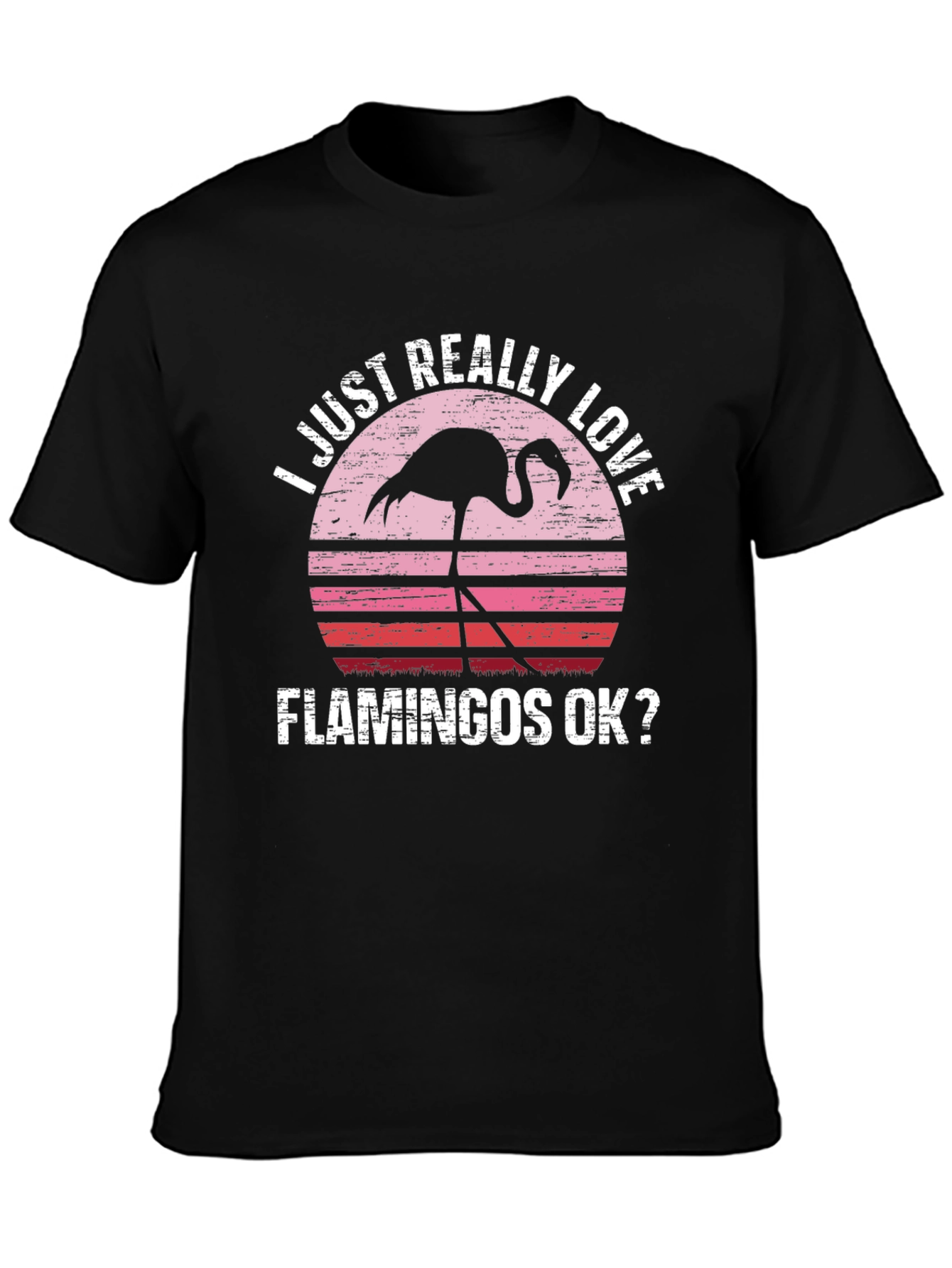 I Love Flamingos T-Shirt