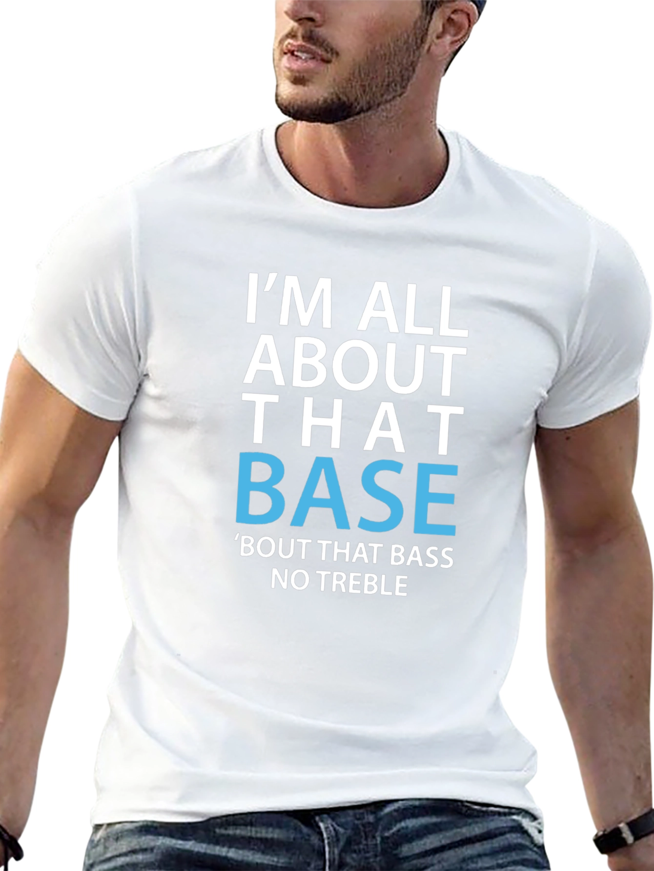 Im All About That Base T-Shirt Funny Music Tee