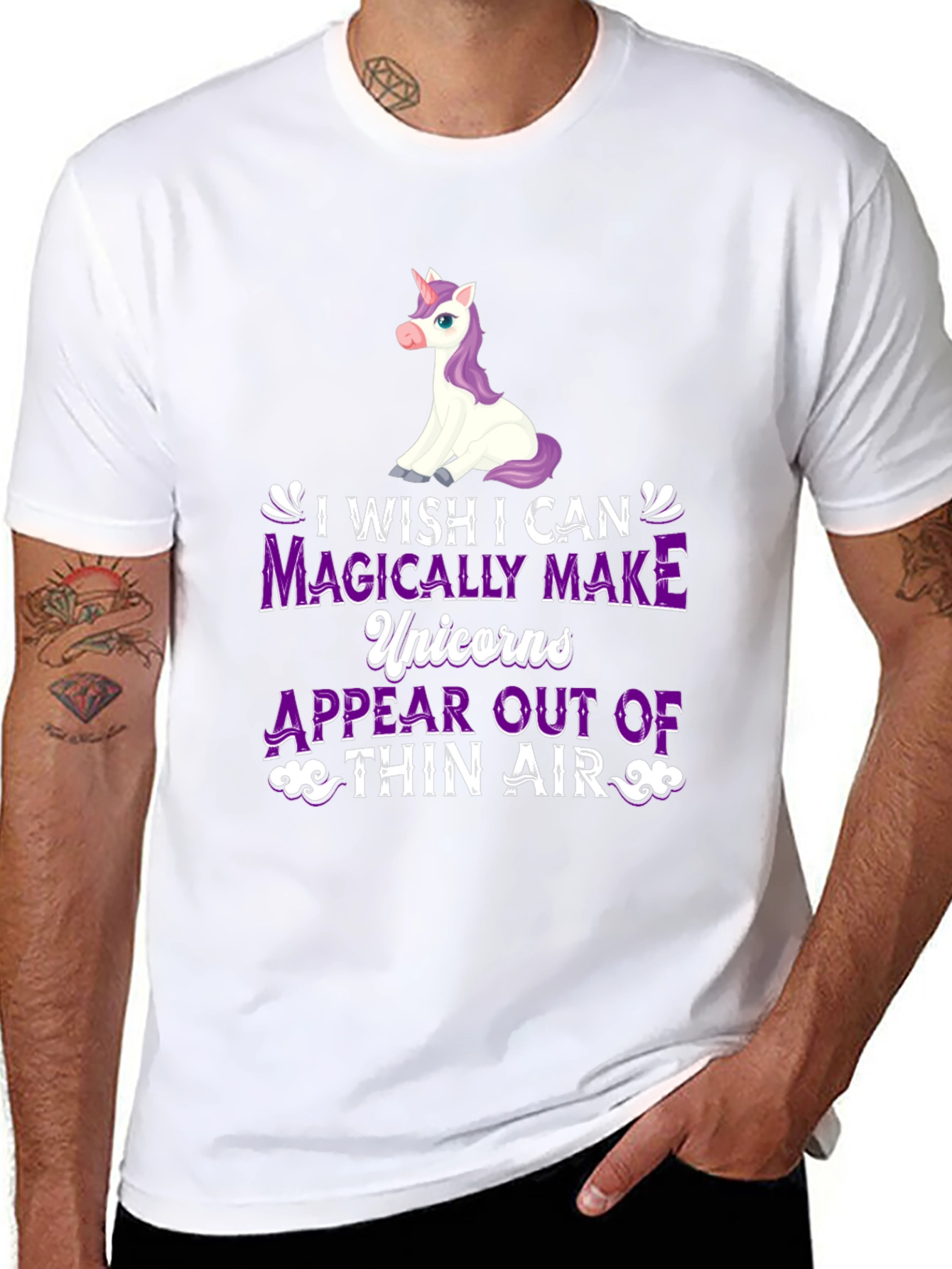 Magical Unicorn Graphic T-Shirt