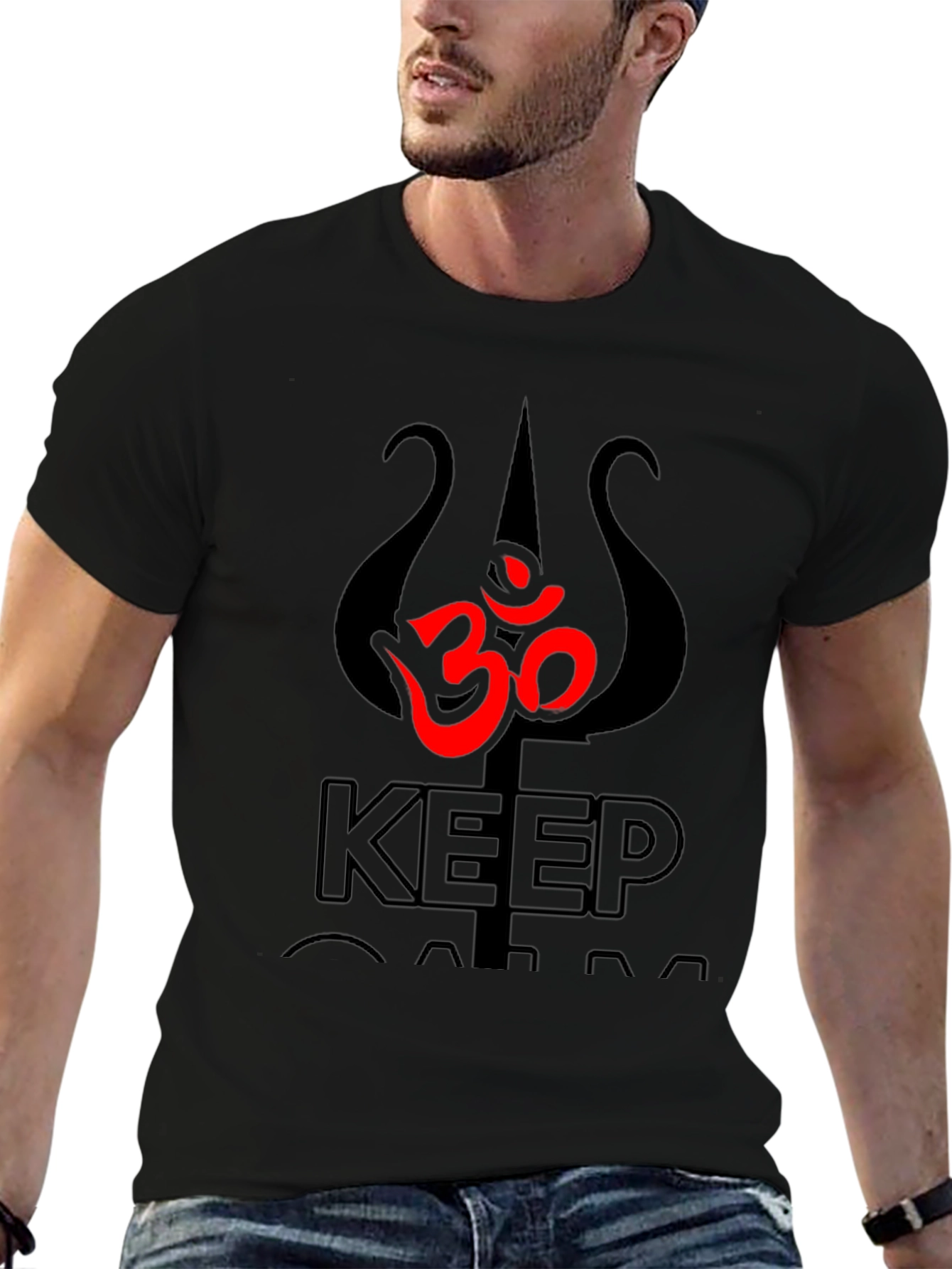 Om Symbol Black T-Shirt