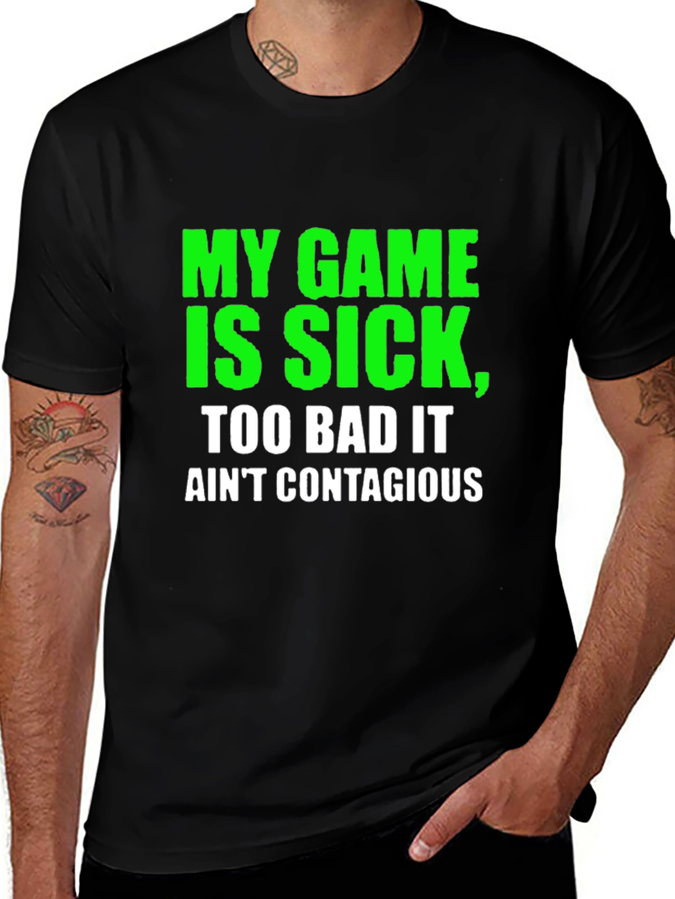 My Game is Sick Mens Graphic Tee