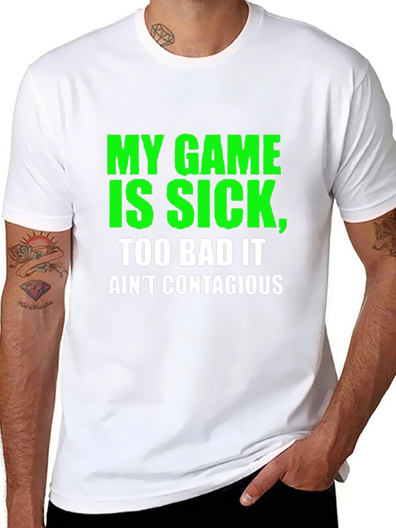 My Game is Sick Mens Graphic Tee
