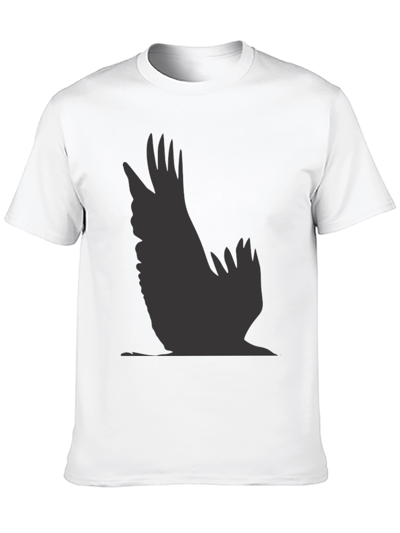 Raven Silhouette Black T-Shirt