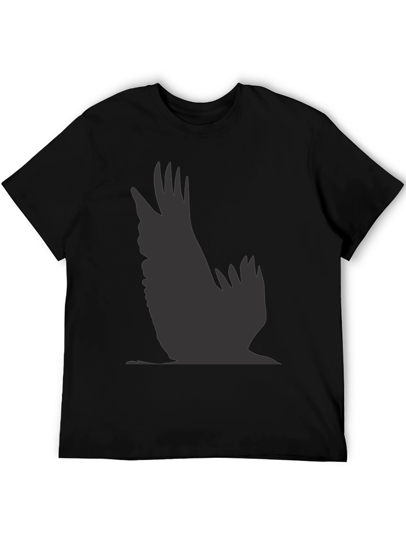 Raven Silhouette Black T-Shirt