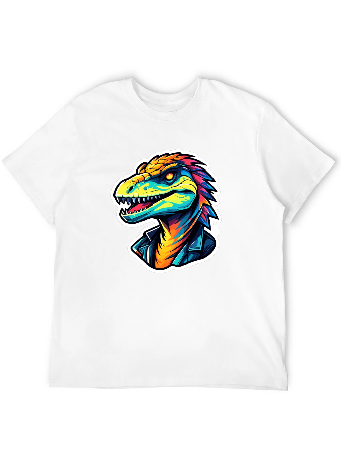 Cool Dino Graphic Tee - Black T-Shirt
