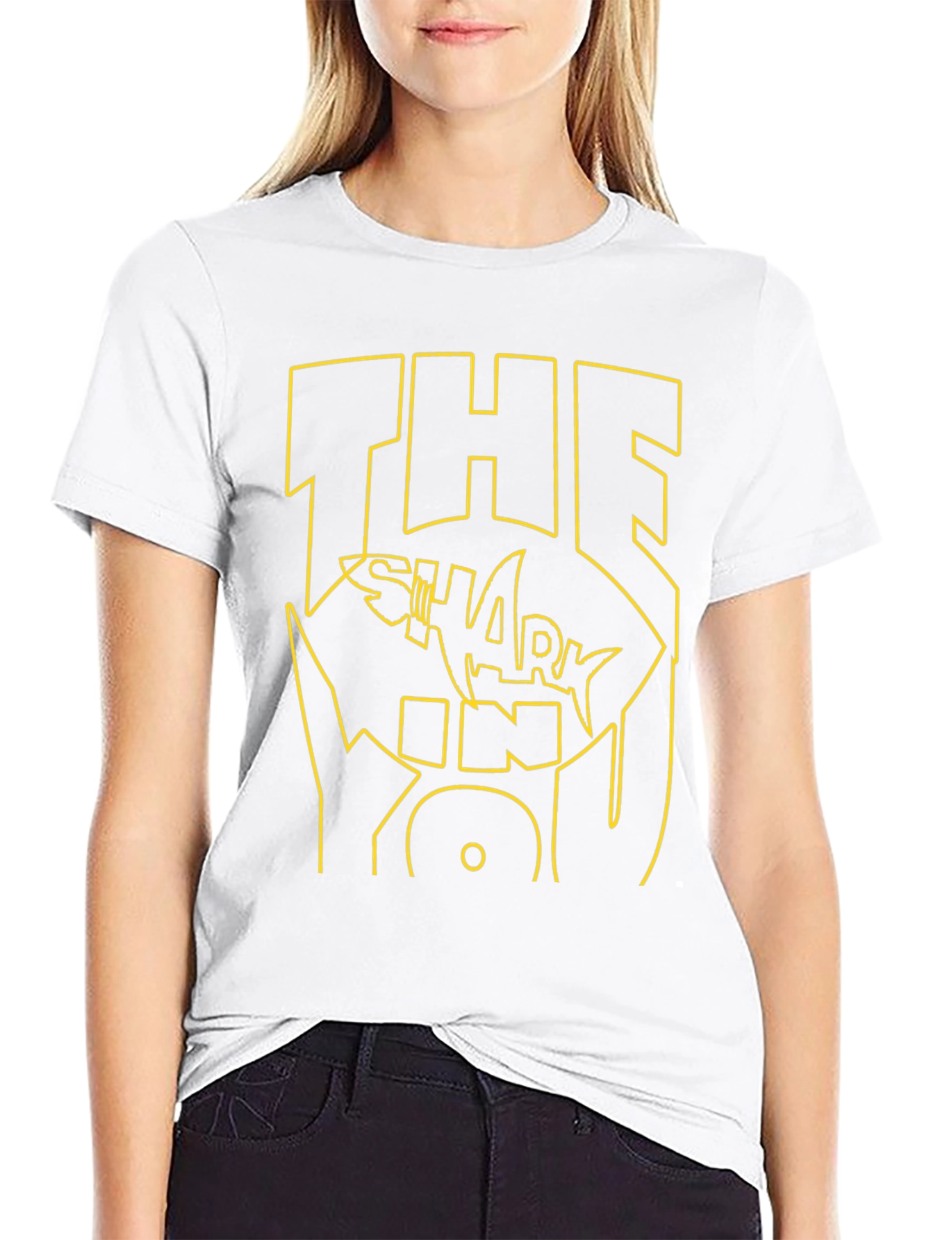 The Shark King Graphic Tee - Black T-Shirt