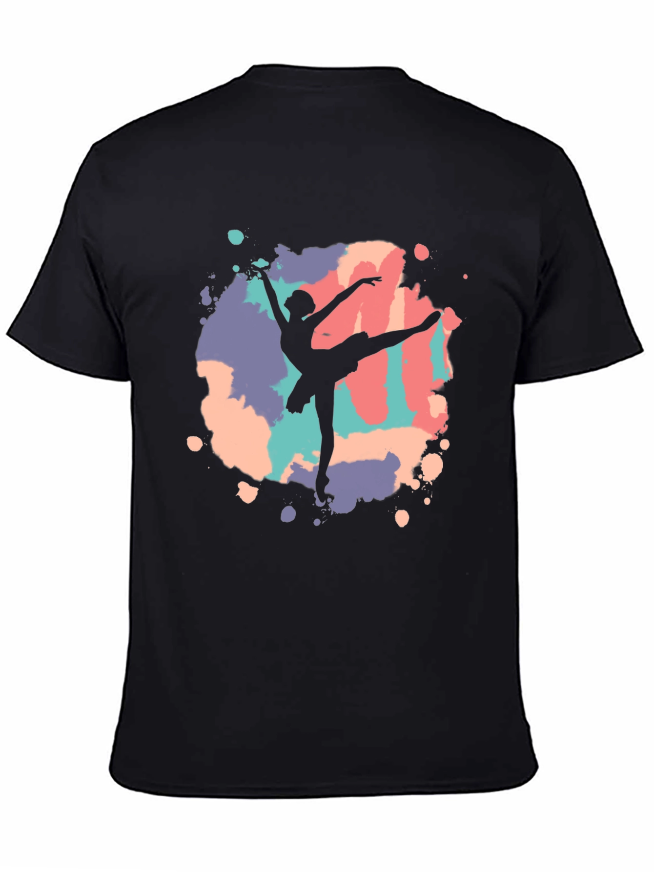 Ballet Dancer Graphic Tee - Black T-Shirt