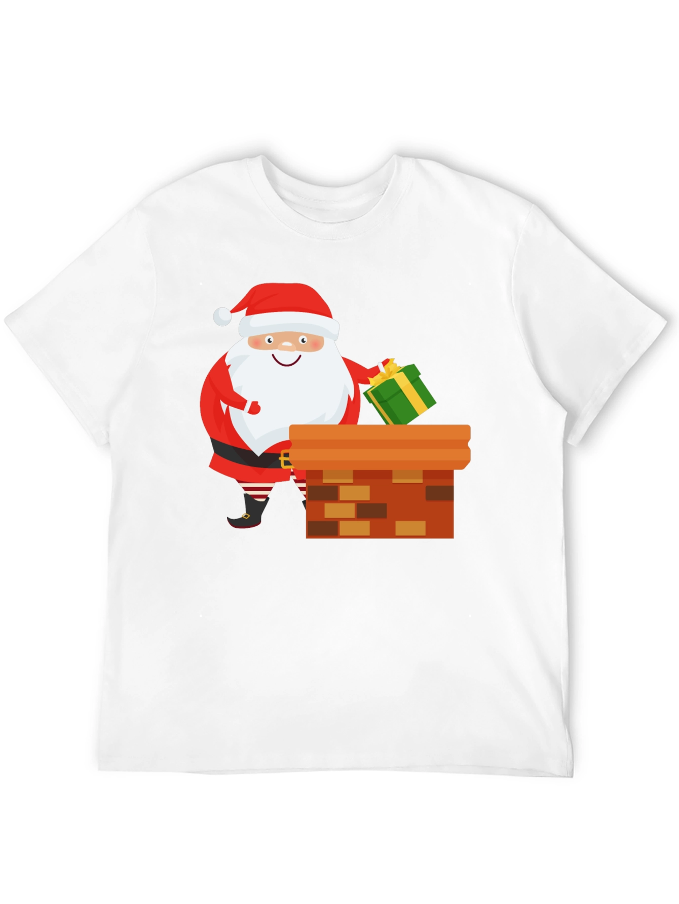 Santa Claus Chimney Christmas T-Shirt