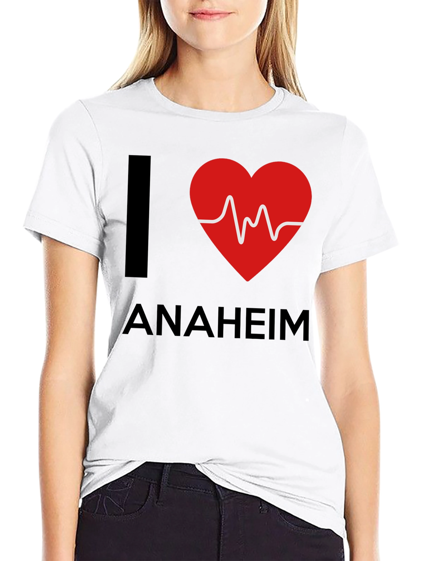 I Heart Anaheim Graphic Tee - City Pride T-Shirt