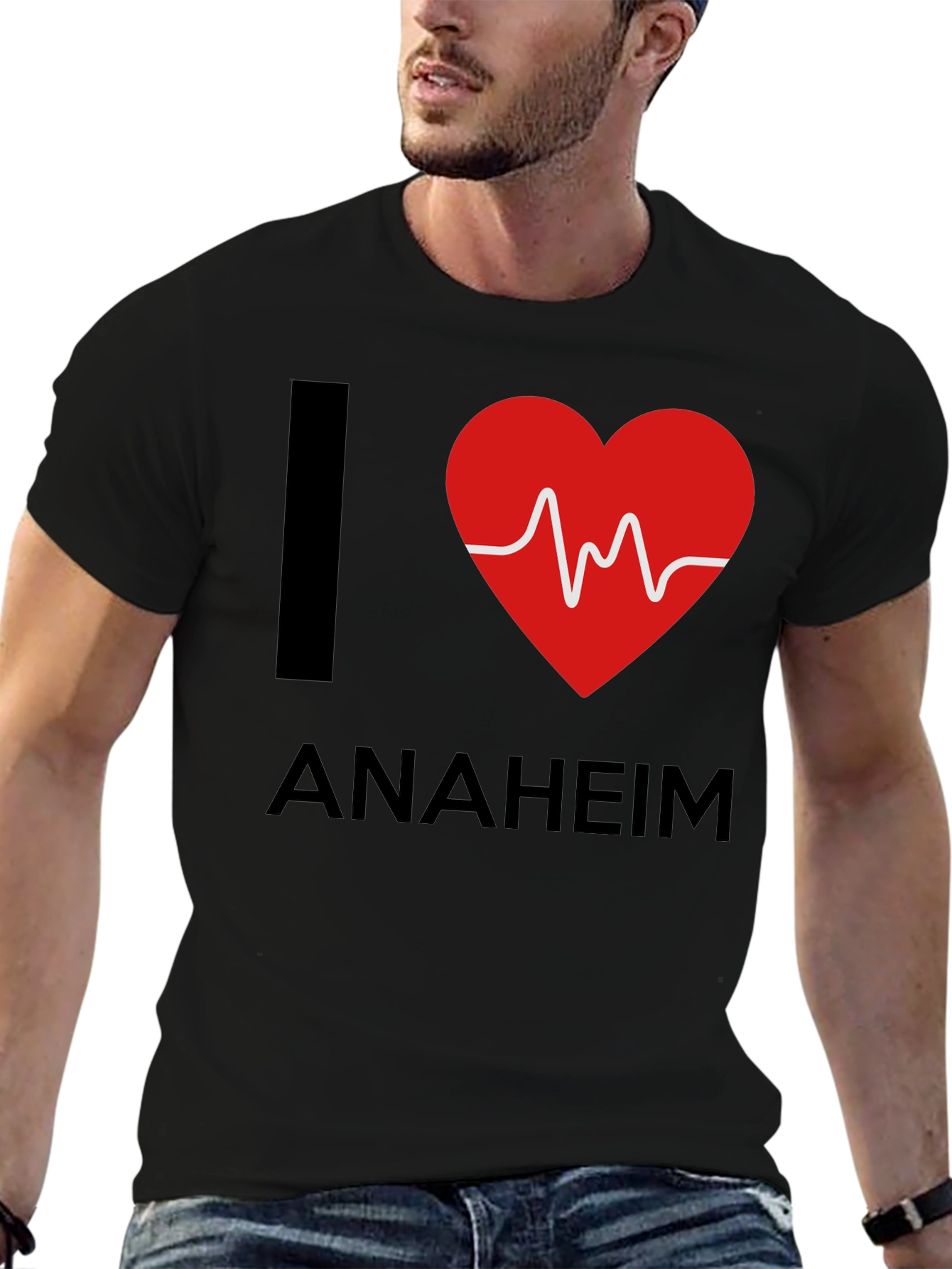 I Heart Anaheim Graphic Tee - City Pride T-Shirt