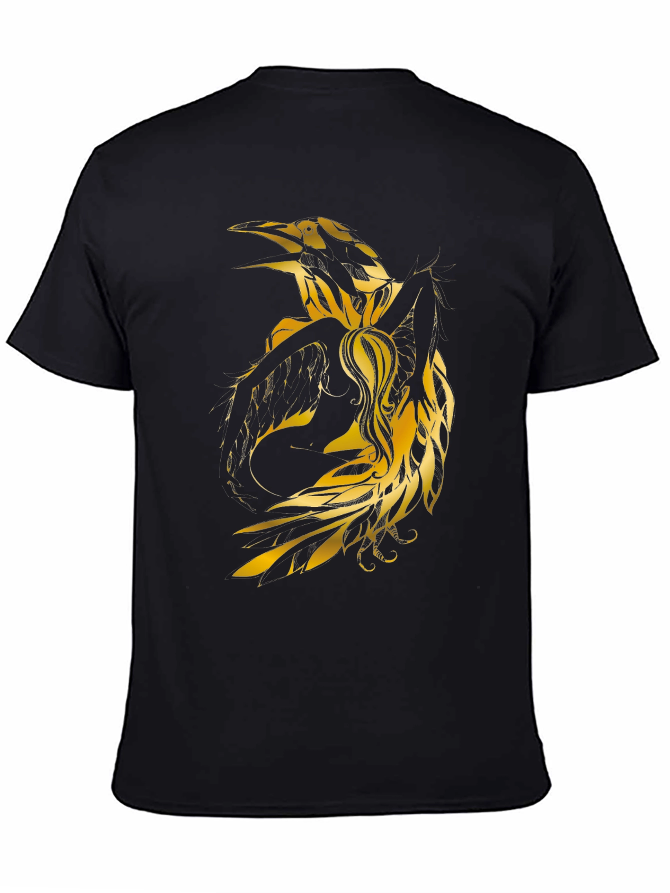 Raven Gold Graphic Tee