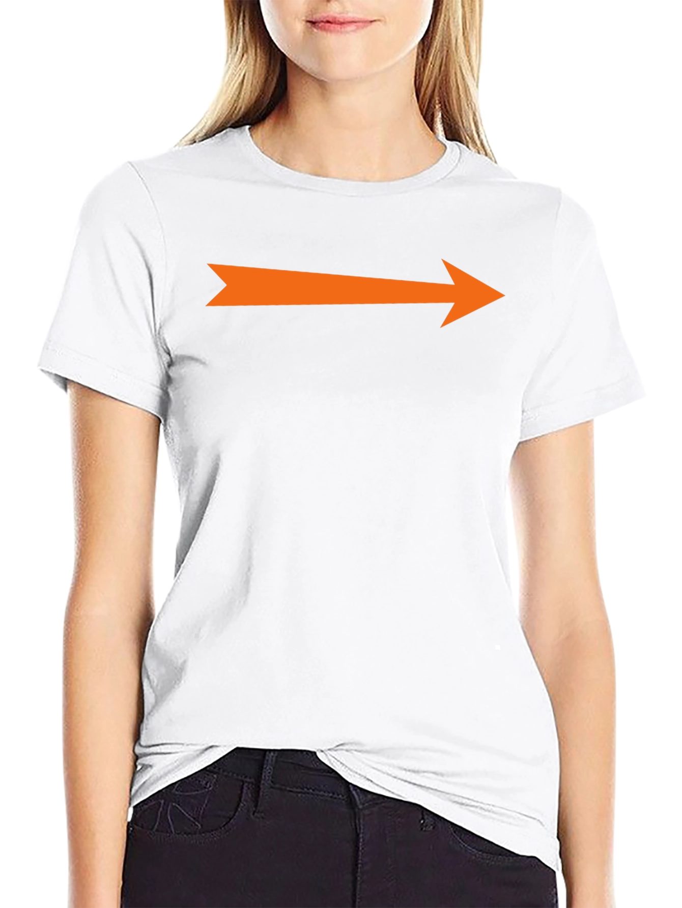 Arrow Graphic T-Shirt - Trendy Casual Tee