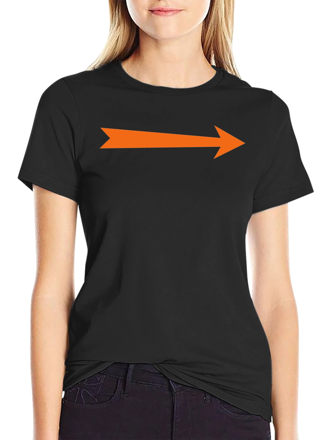 Arrow Graphic T-Shirt - Trendy Casual Tee