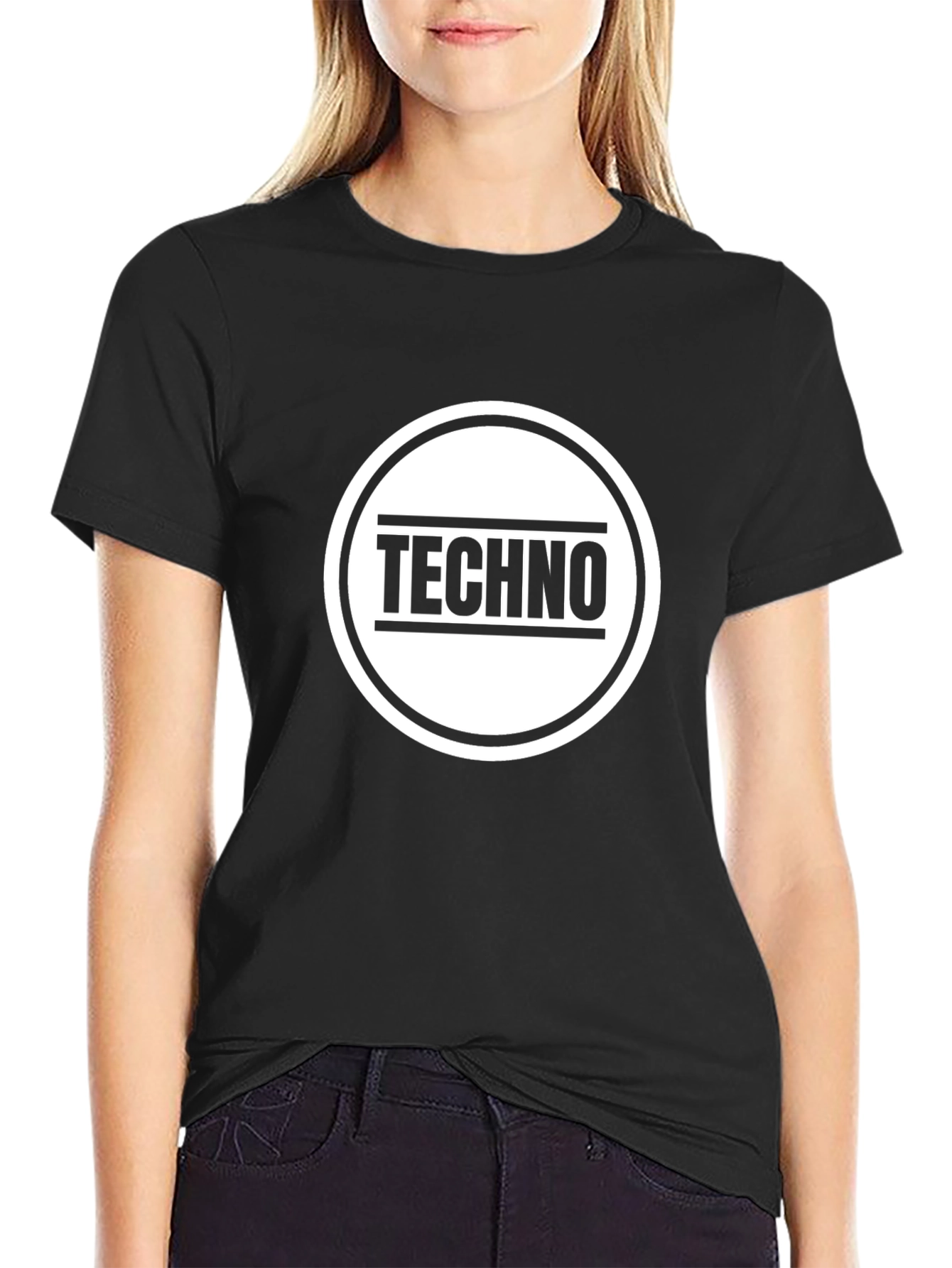 Techno Music T-Shirt - Black Graphic Tee