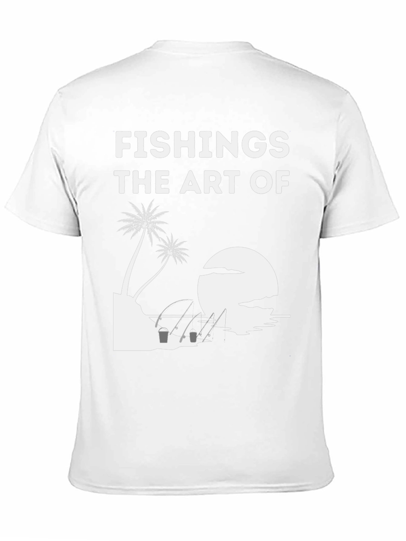 Fishing Art Tee - Tropical Fishing T-Shirt