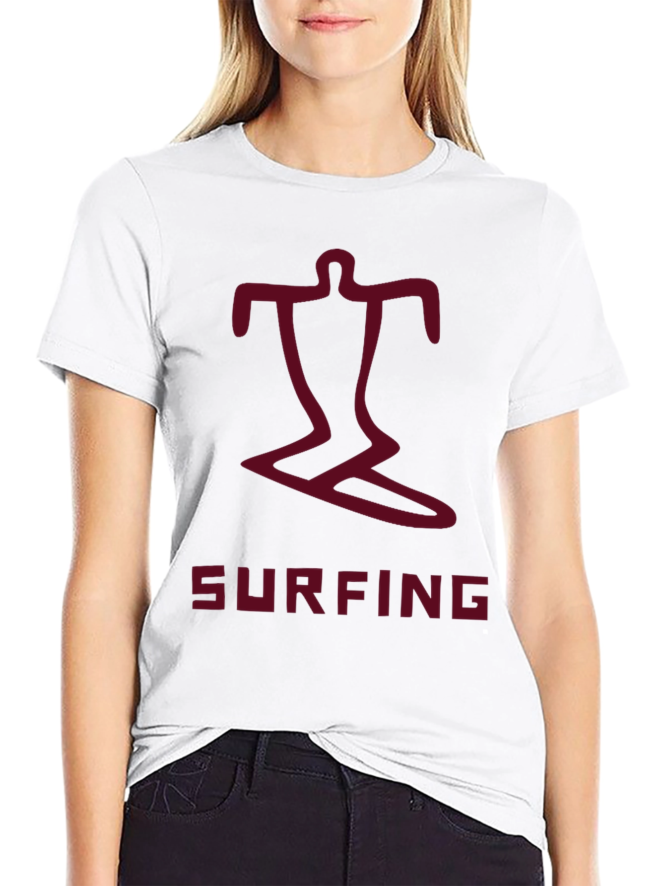Surfing T-Shirt - Unique Graphic Tee