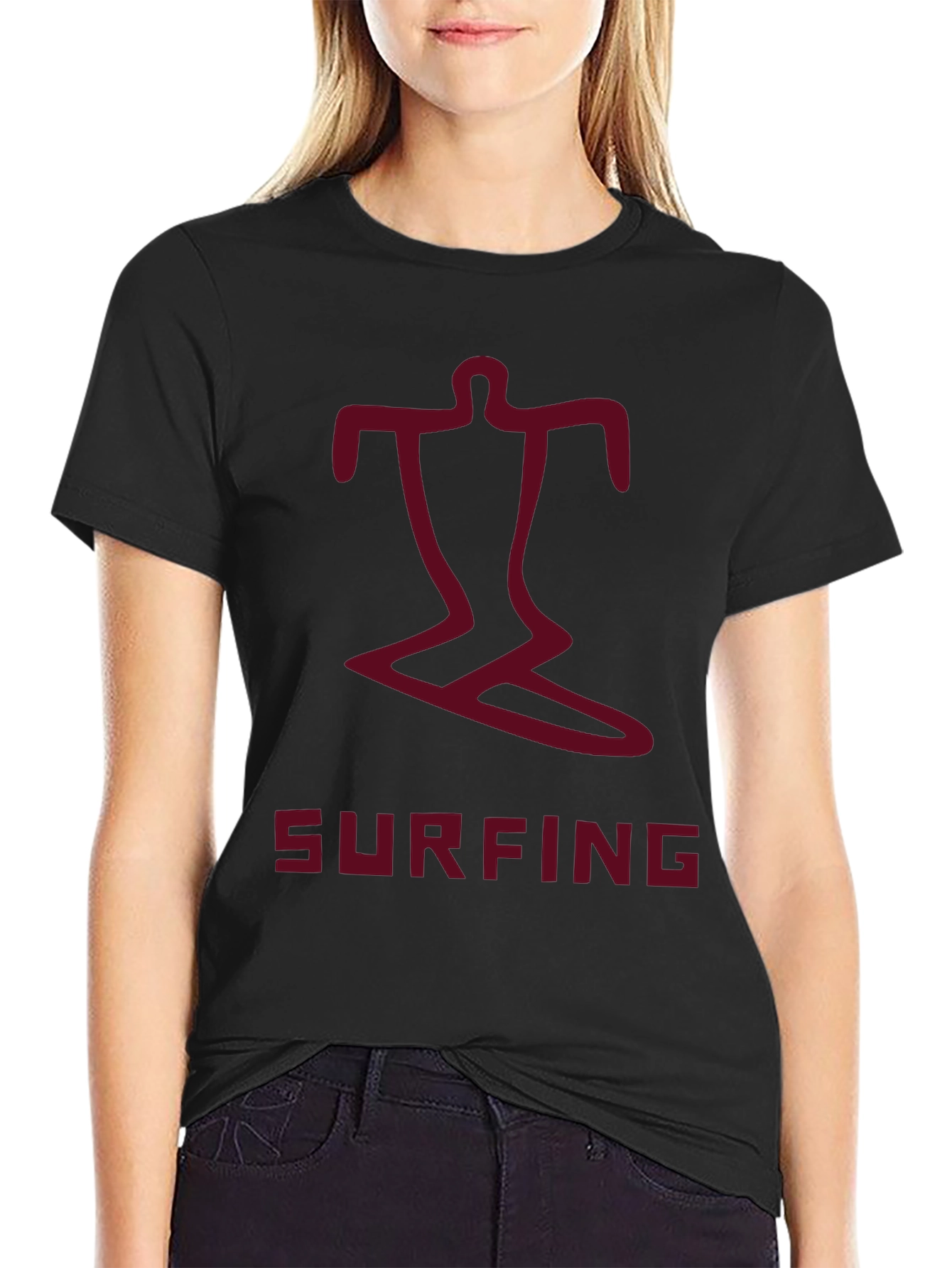 Surfing T-Shirt - Unique Graphic Tee
