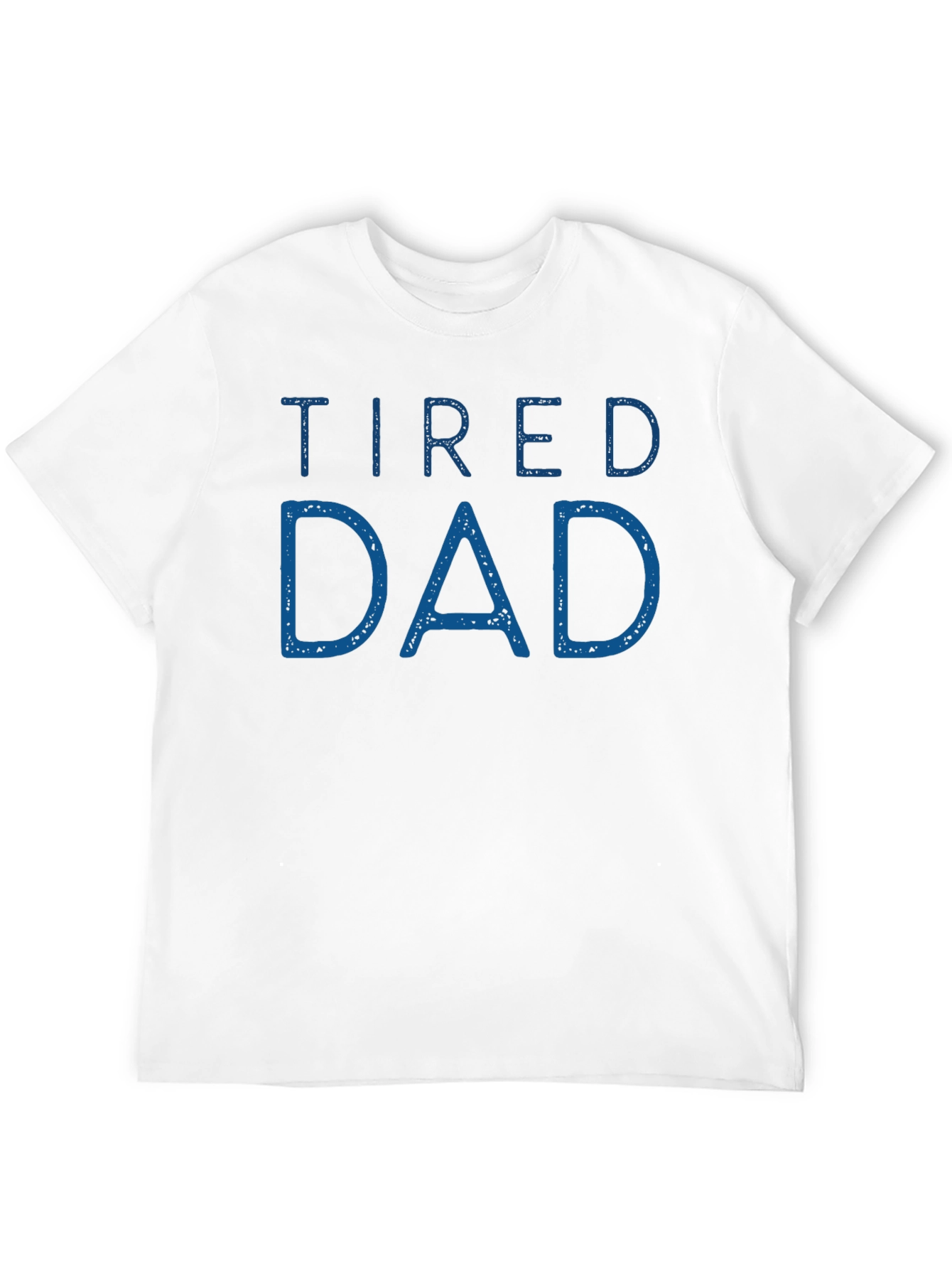Tired Dad Black Graphic Tee - Mens