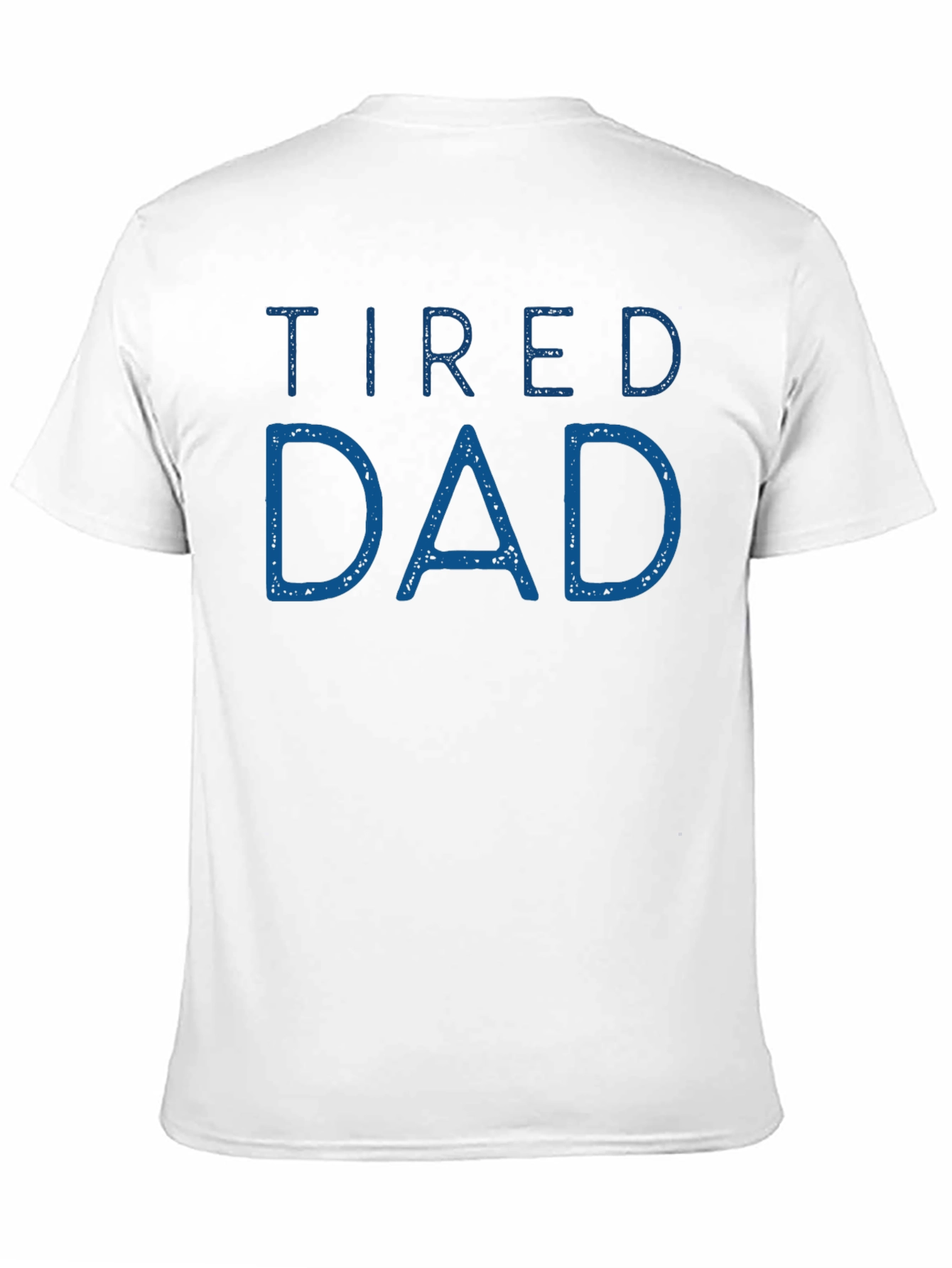 Tired Dad Black Graphic Tee - Mens