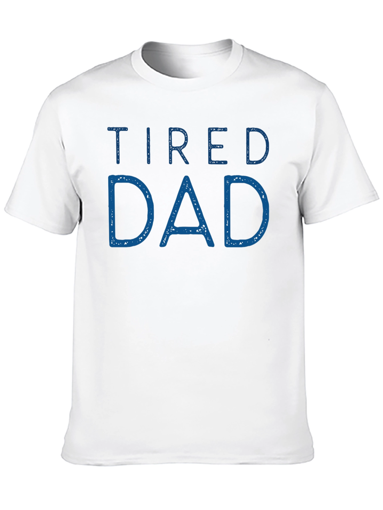 Tired Dad Black Graphic Tee - Mens