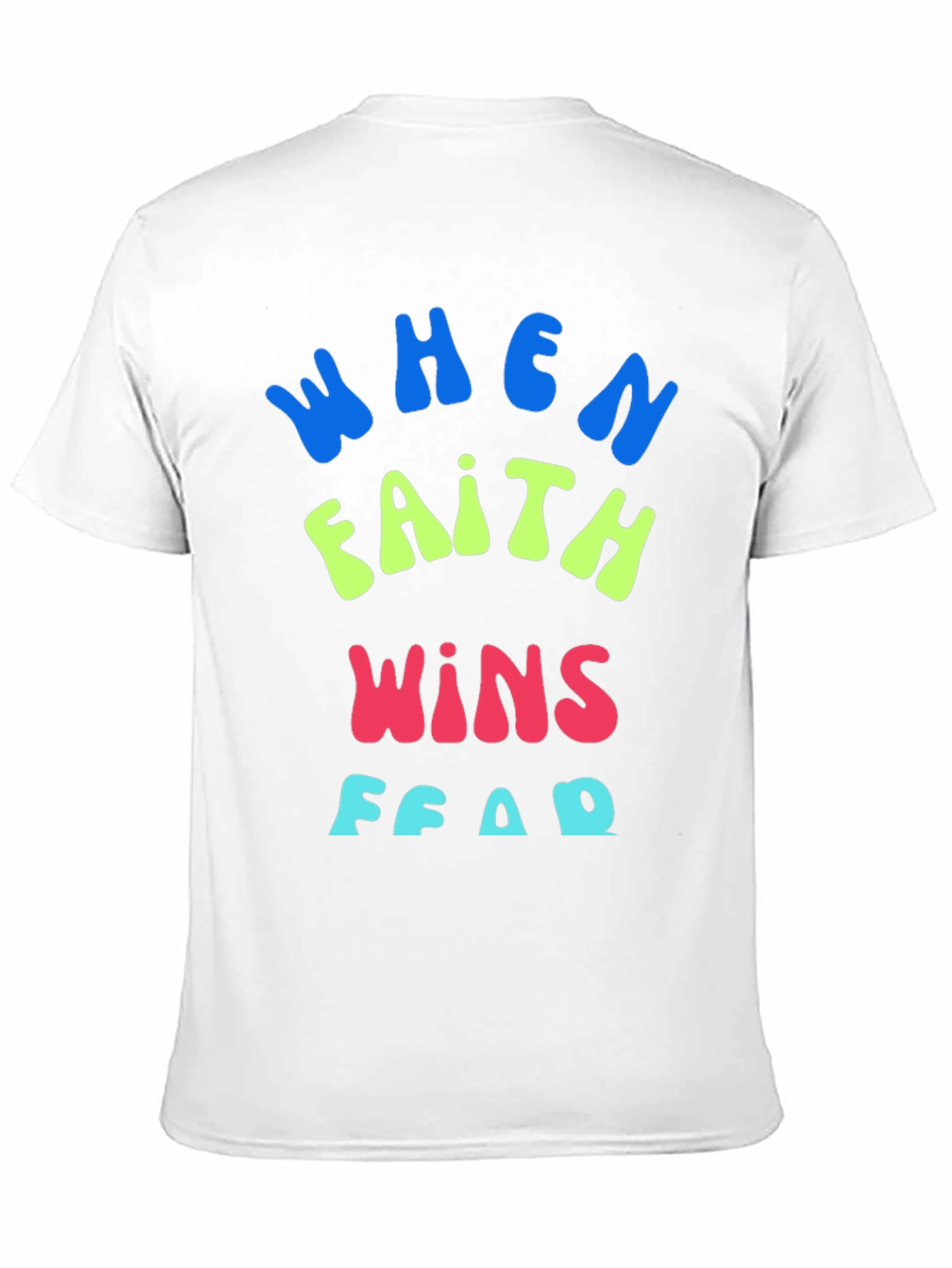 Faith Over Fear Graphic Tee - Trendy Spiritual T-Shirt