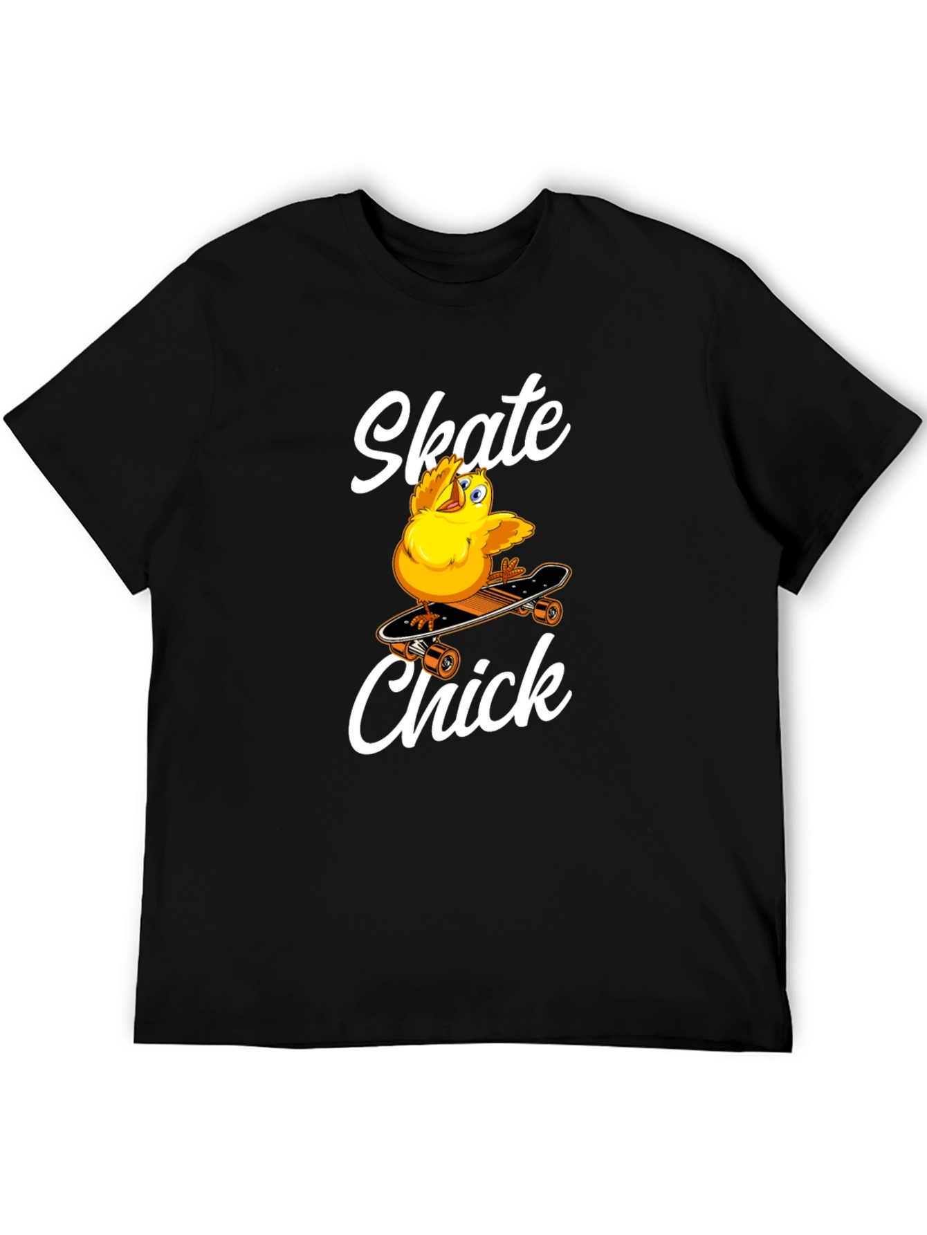 Skate Chick Graphic T-Shirt - Cool & Comfy