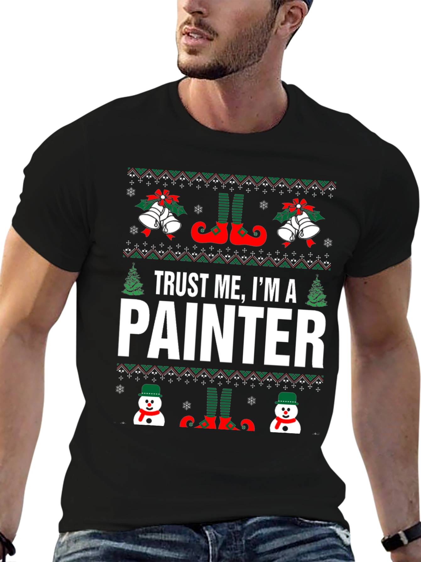 Trust Me Im A Painter Holiday T-Shirt