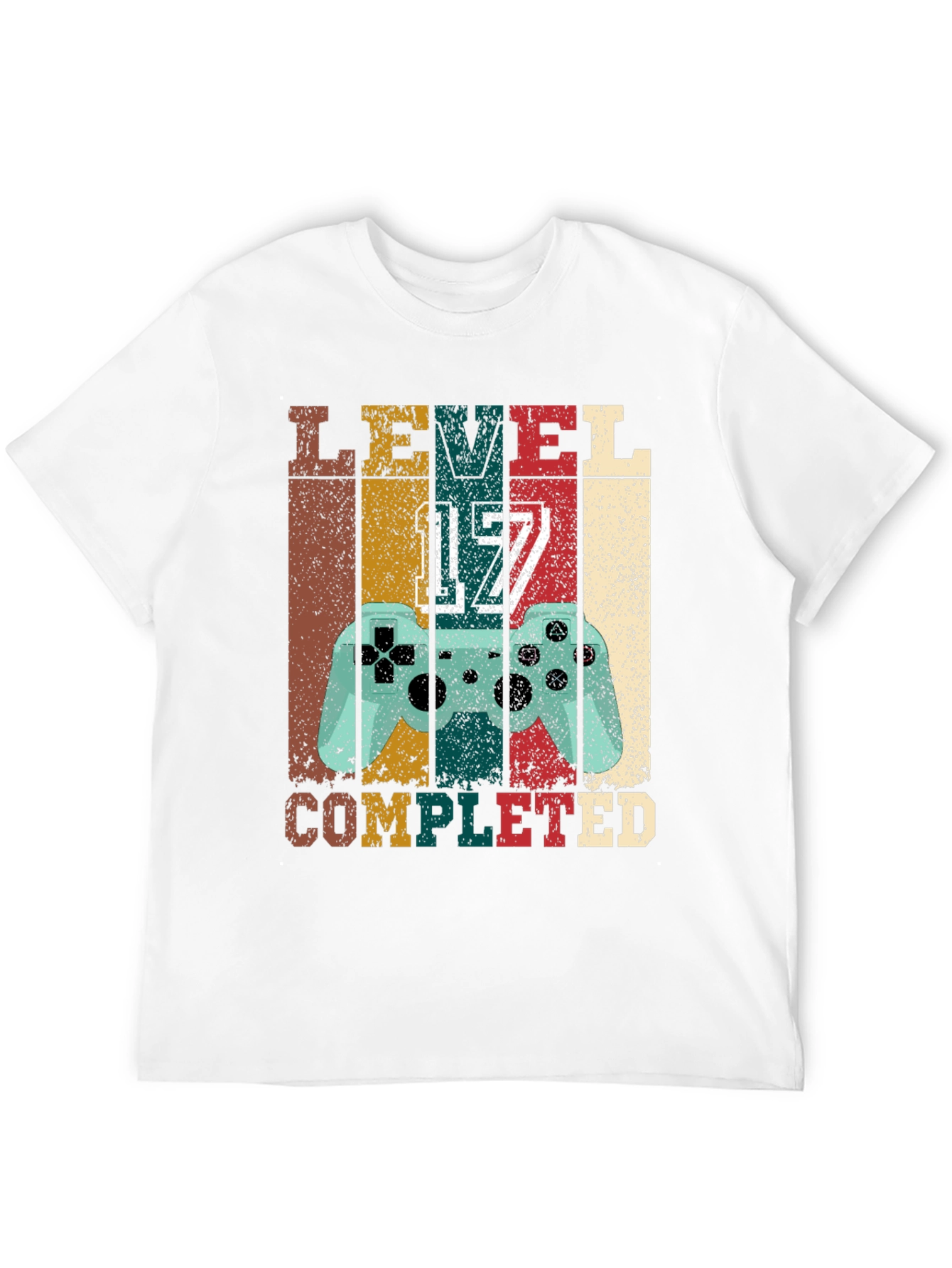 Level 17 Completed Gaming T-Shirt