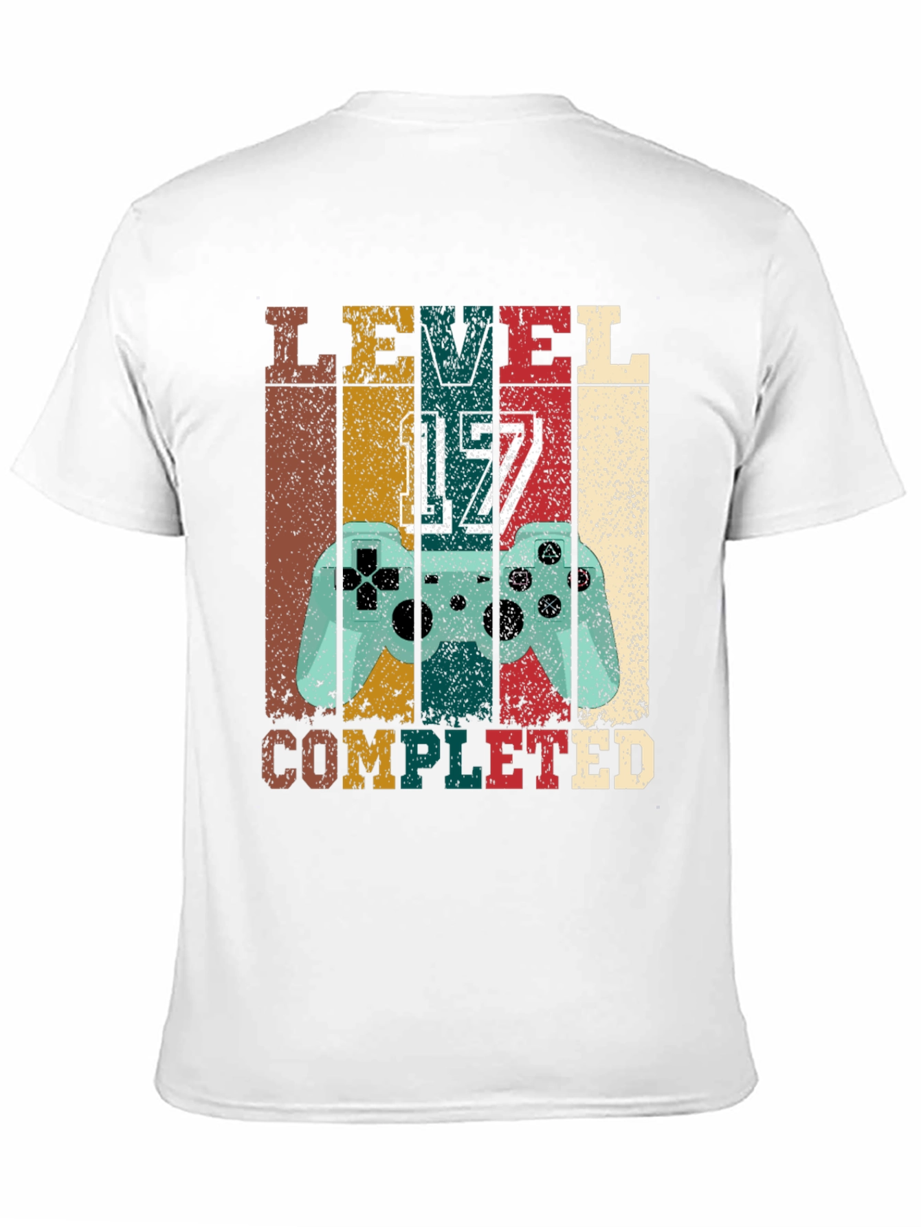 Level 17 Completed Gaming T-Shirt