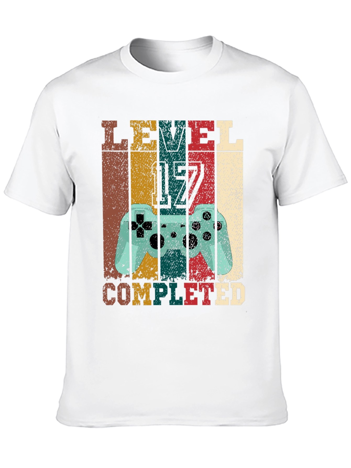 Level 17 Completed Gaming T-Shirt