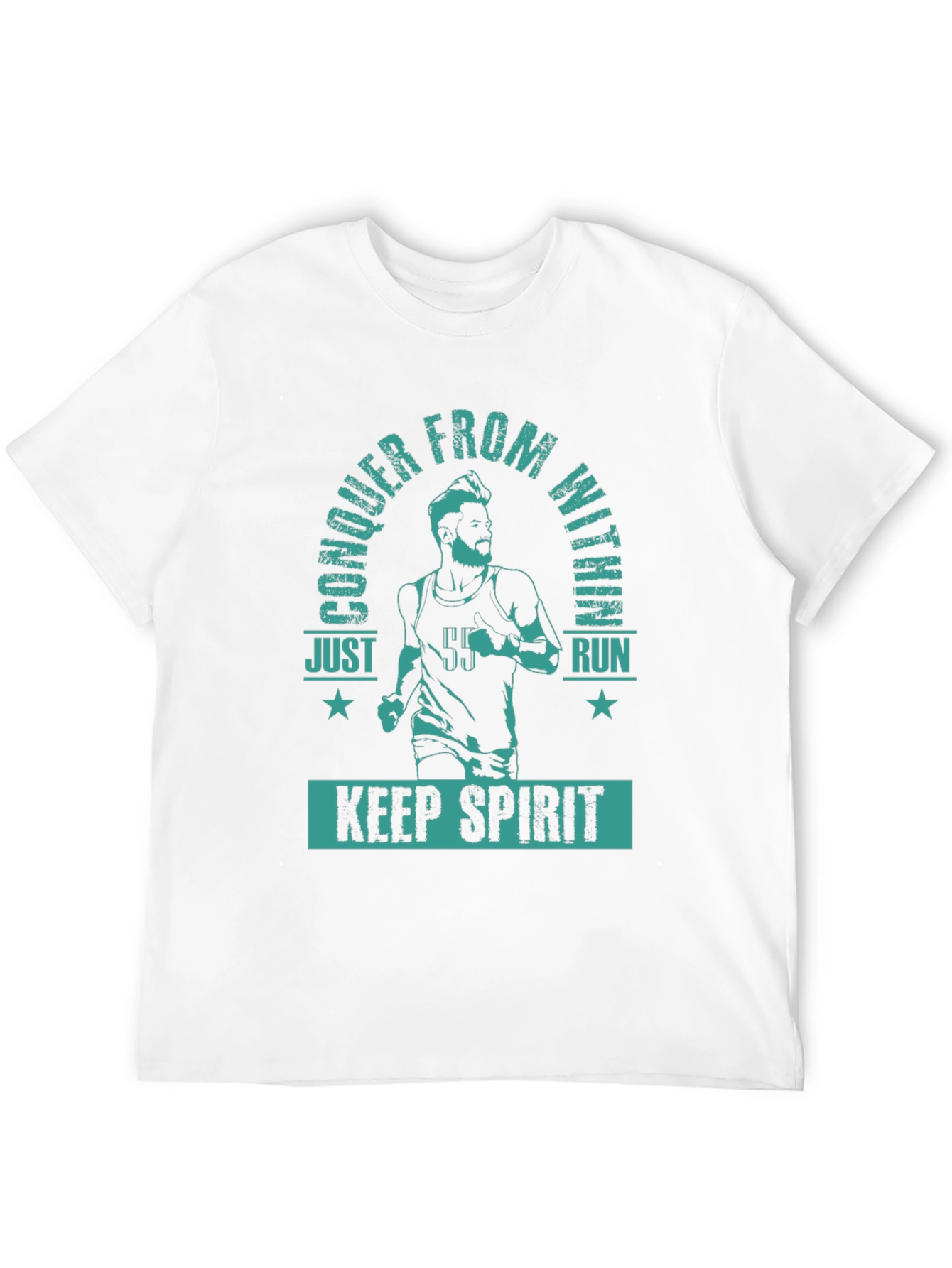 Conquer From Within Running T-Shirt