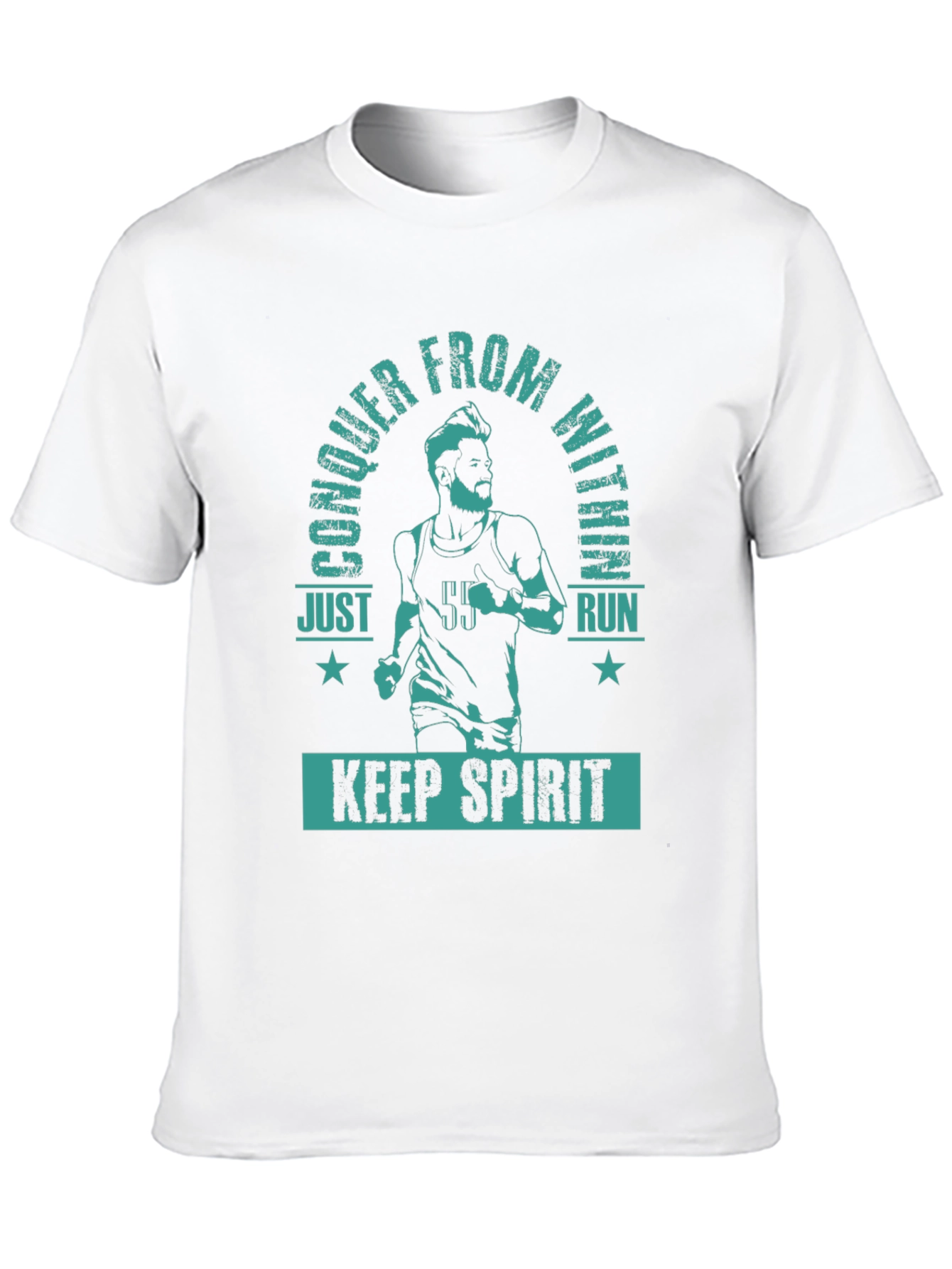 Conquer From Within Running T-Shirt