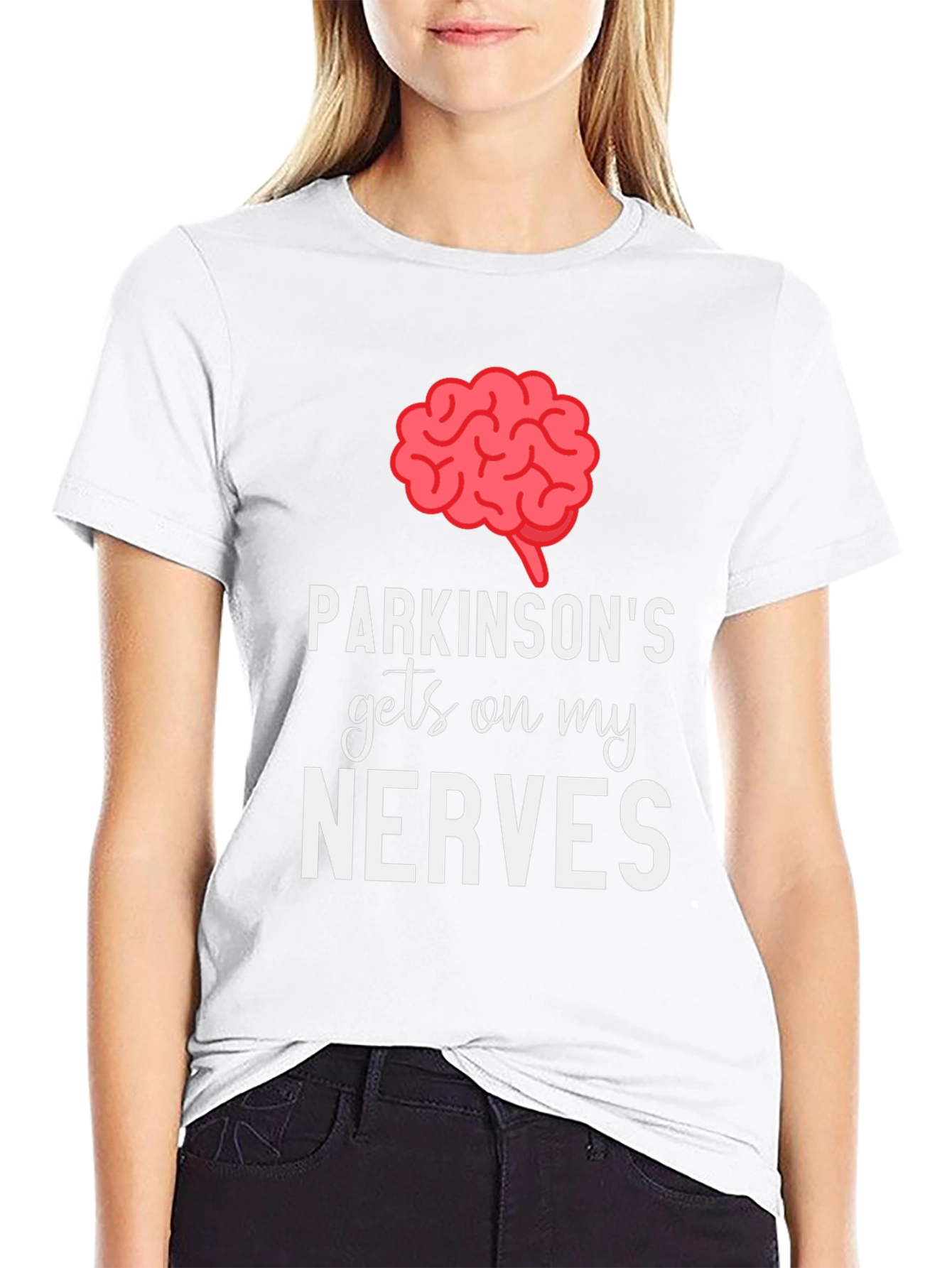 Parkinsons Gets On My Nerves Graphic Tee
