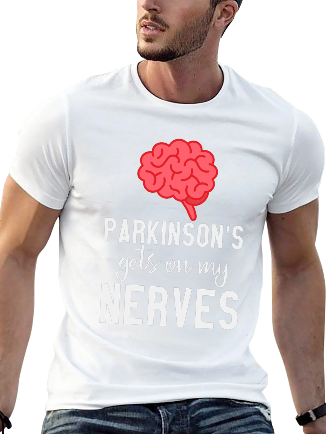 Parkinsons Gets On My Nerves Graphic Tee