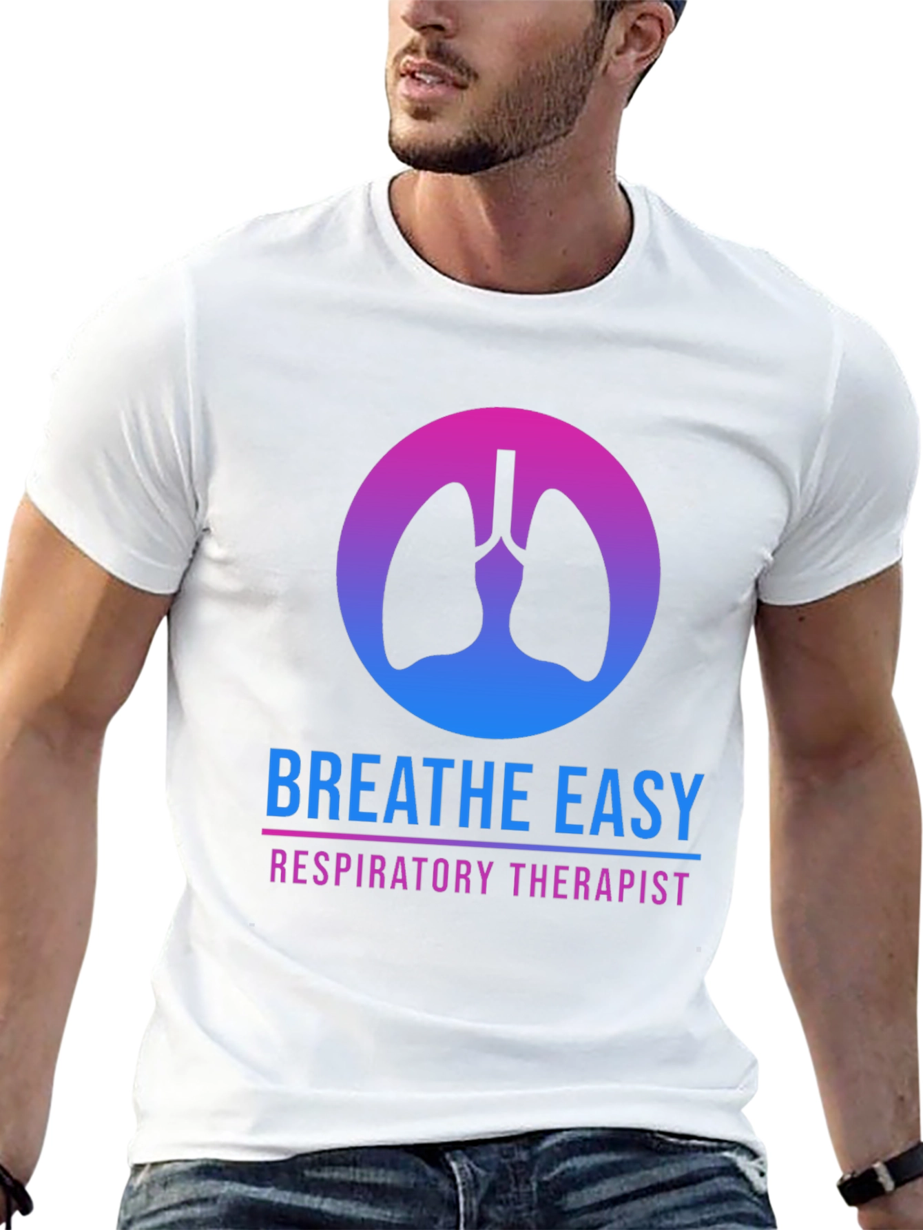 Breathe Easy Respiratory Therapist T-Shirt