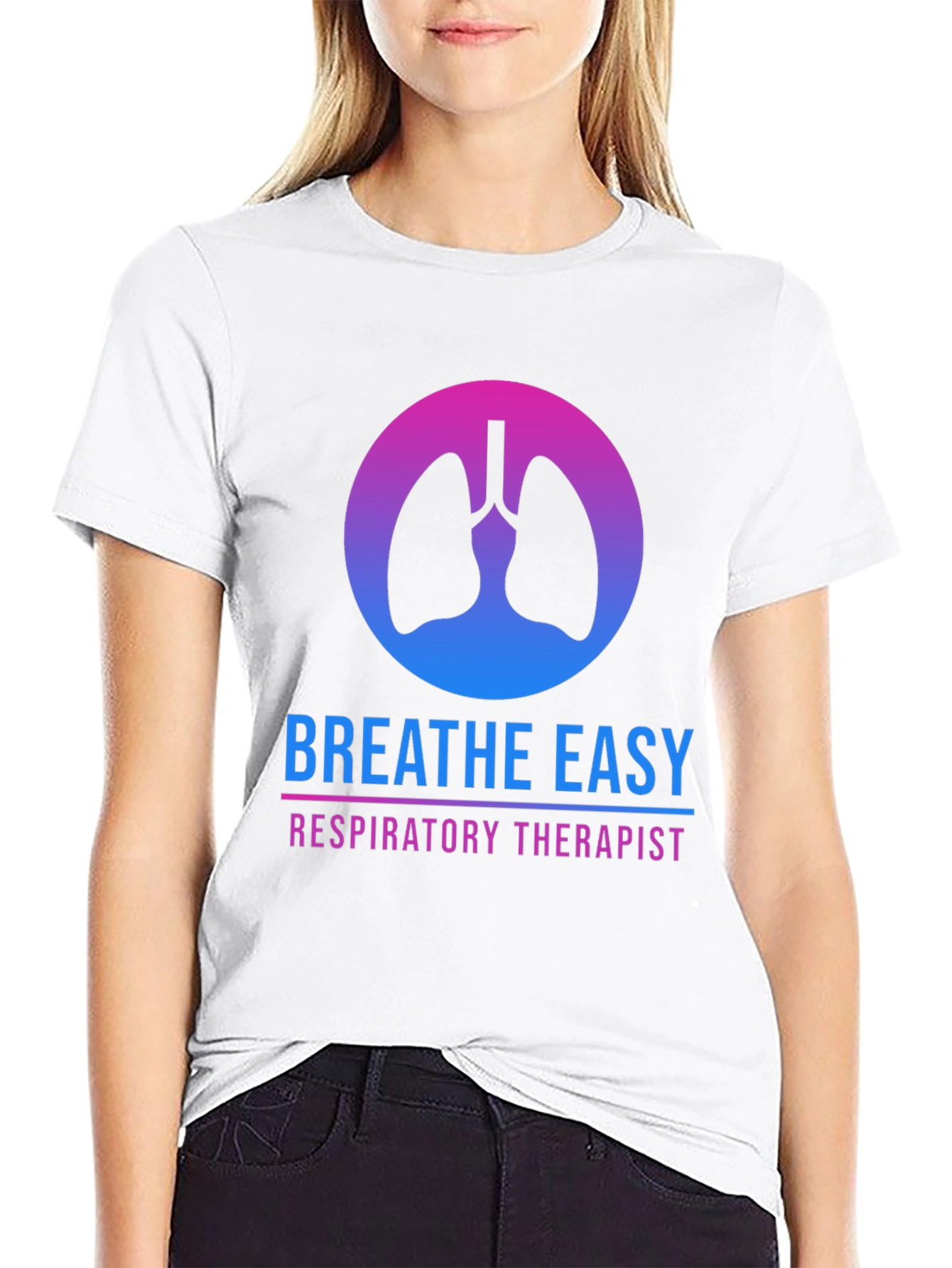 Breathe Easy Respiratory Therapist T-Shirt