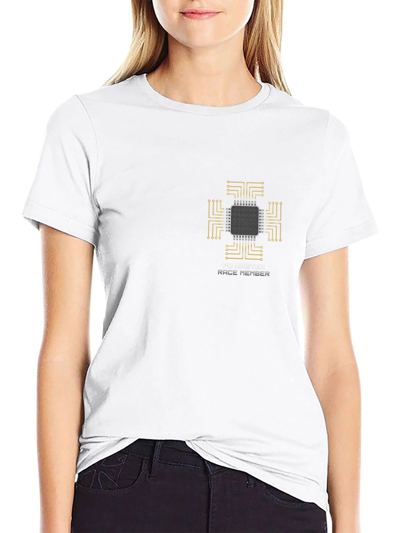 PC Master Race Member T-Shirt - Black Cotton Tee