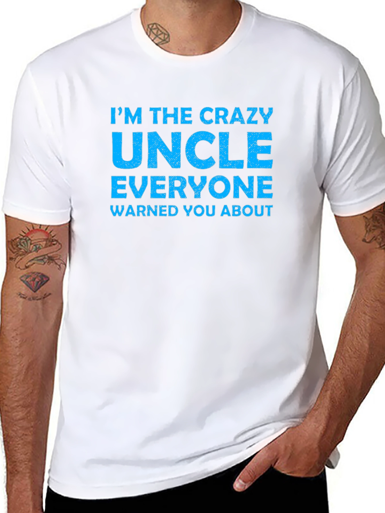 Crazy Uncle T-Shirt - Fun Novelty Tee