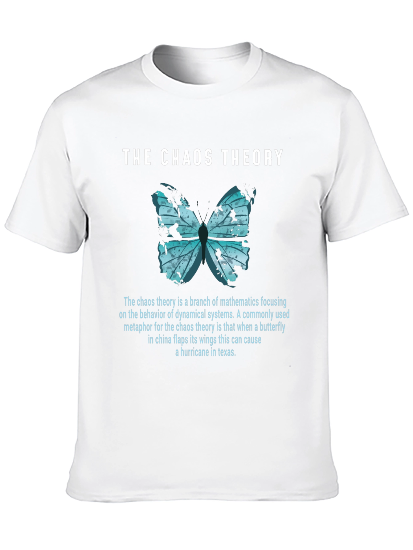 Chaos Theory Butterfly Graphic Tee