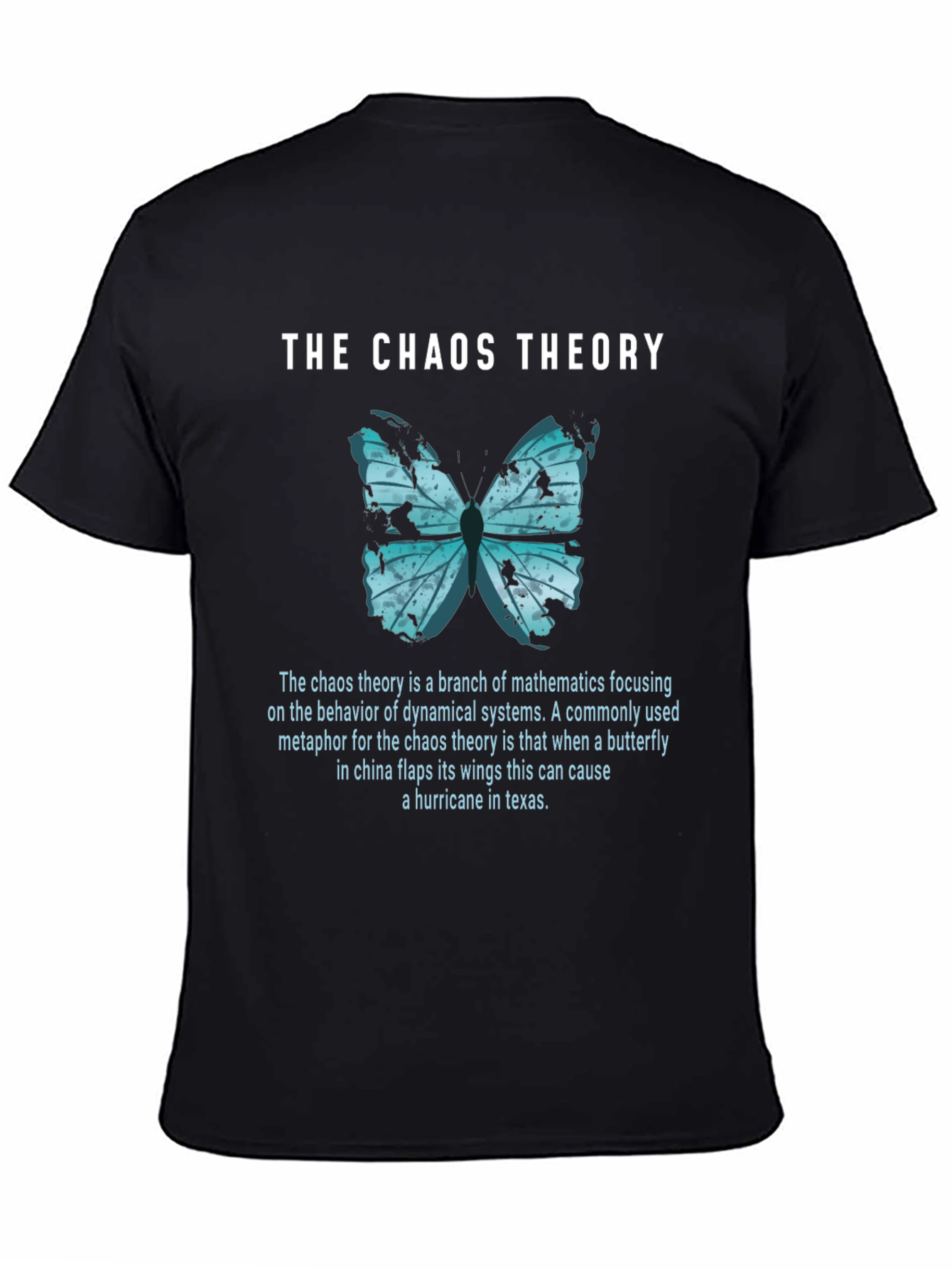 Chaos Theory Butterfly Graphic Tee