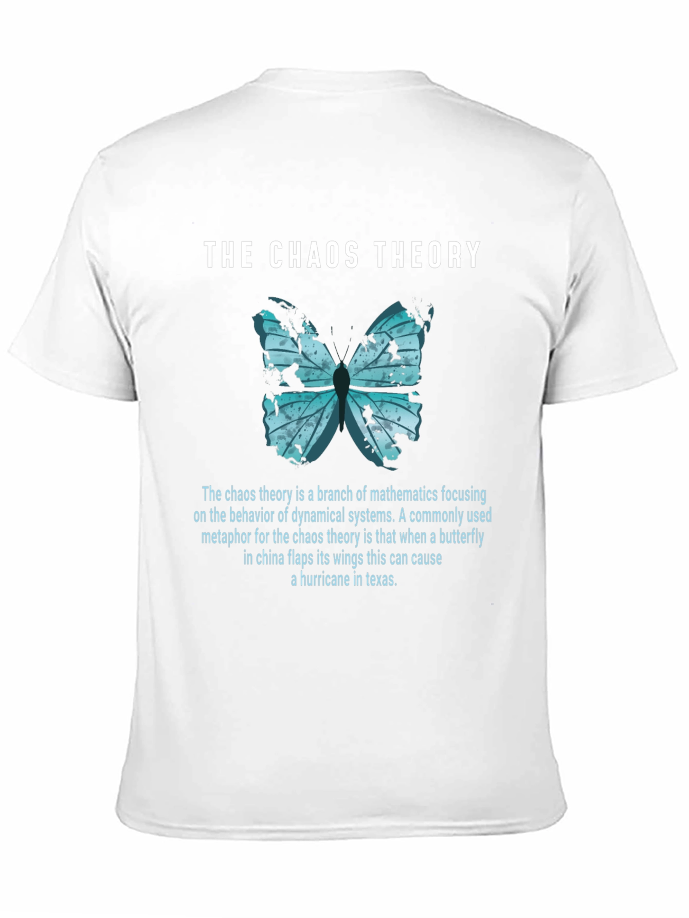 Chaos Theory Butterfly Graphic Tee