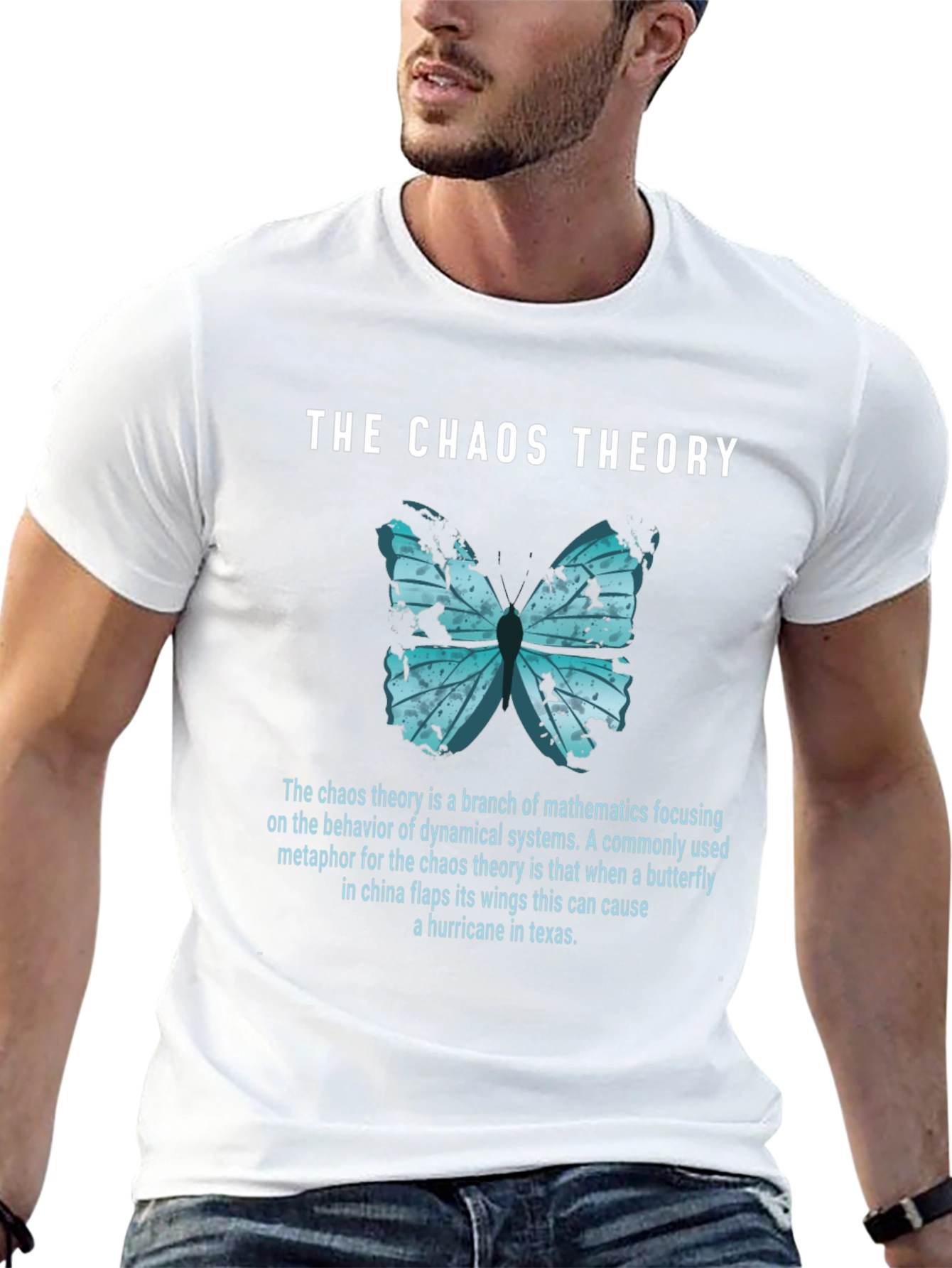 Chaos Theory Butterfly Graphic Tee