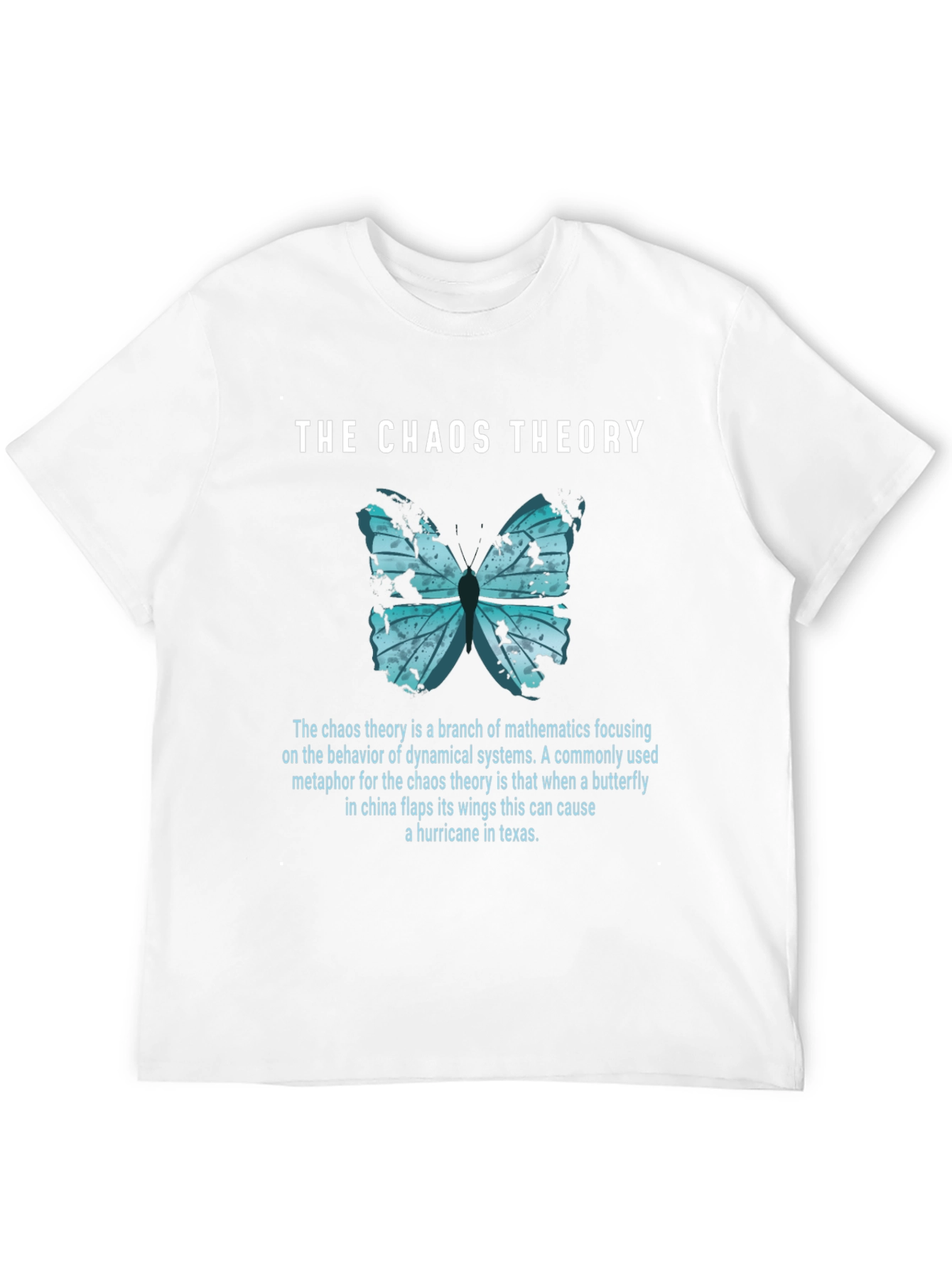 Chaos Theory Butterfly Graphic Tee
