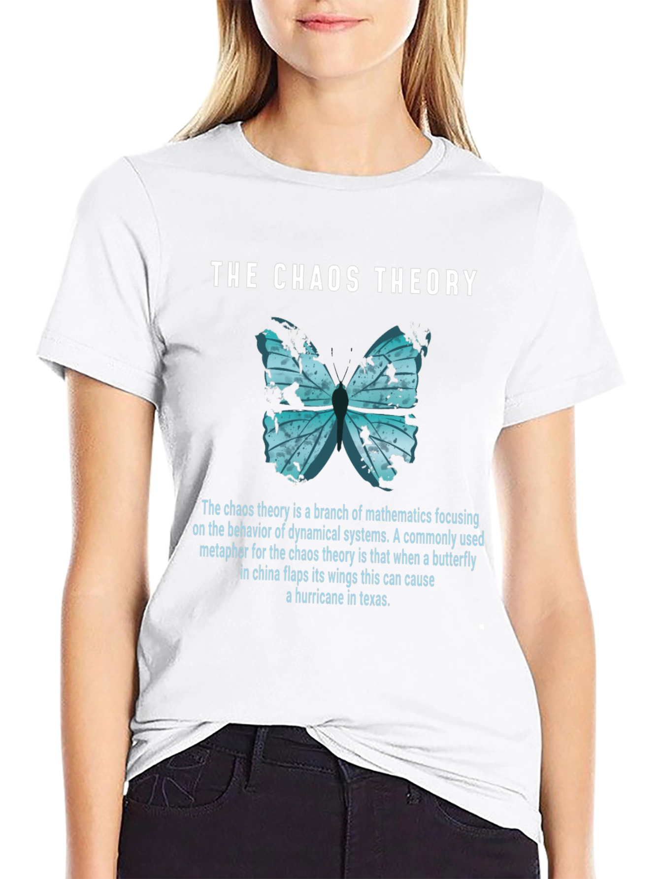 Chaos Theory Butterfly Graphic Tee