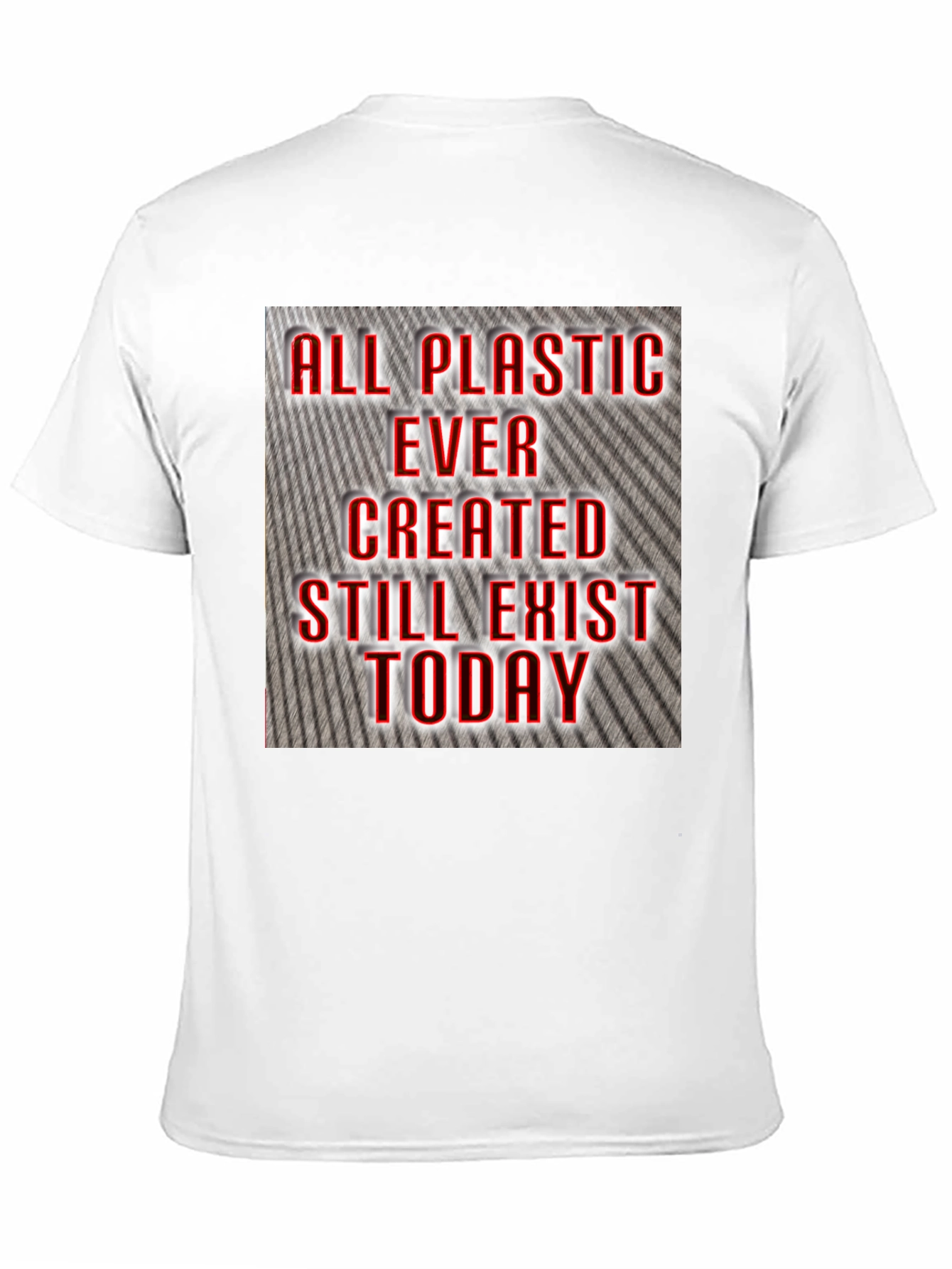All Plastic Exists Today Graphic Tee - Black